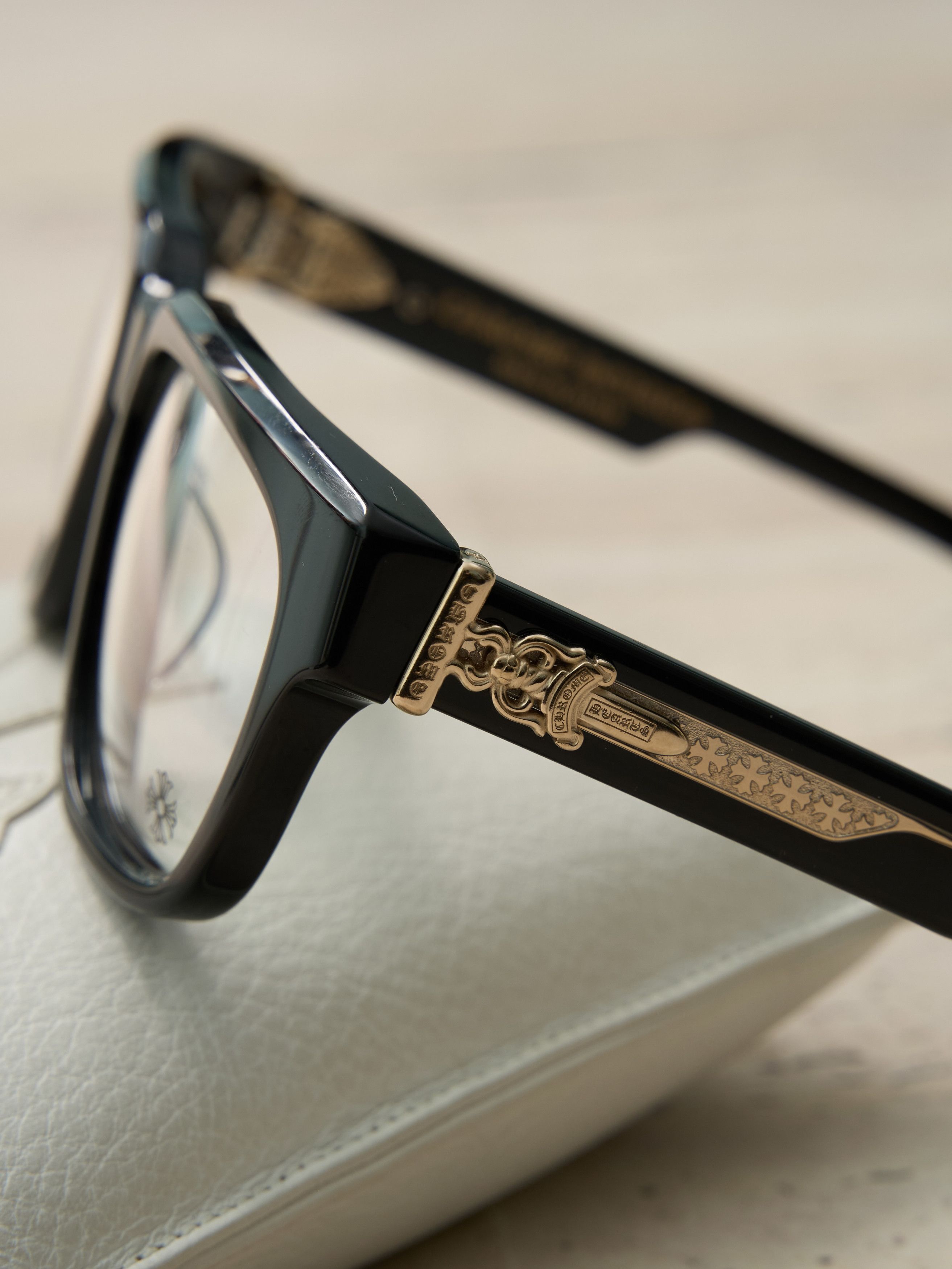 Chrome Hearts CHROME HEARTS BOX-OFFICER BLACK/18KGP Size ONE SIZE - 9 Thumbnail