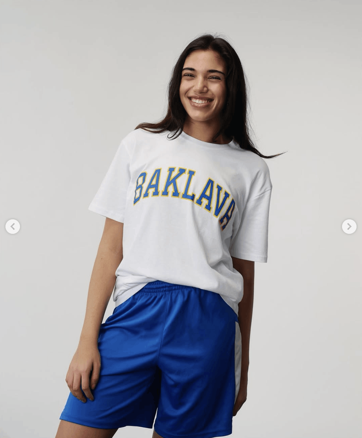 Action Bronson Blue Chips University "BAKLAVA" White Tee - BCU Capsule M Size US M / EU 48-50 / 2 - 3 Thumbnail