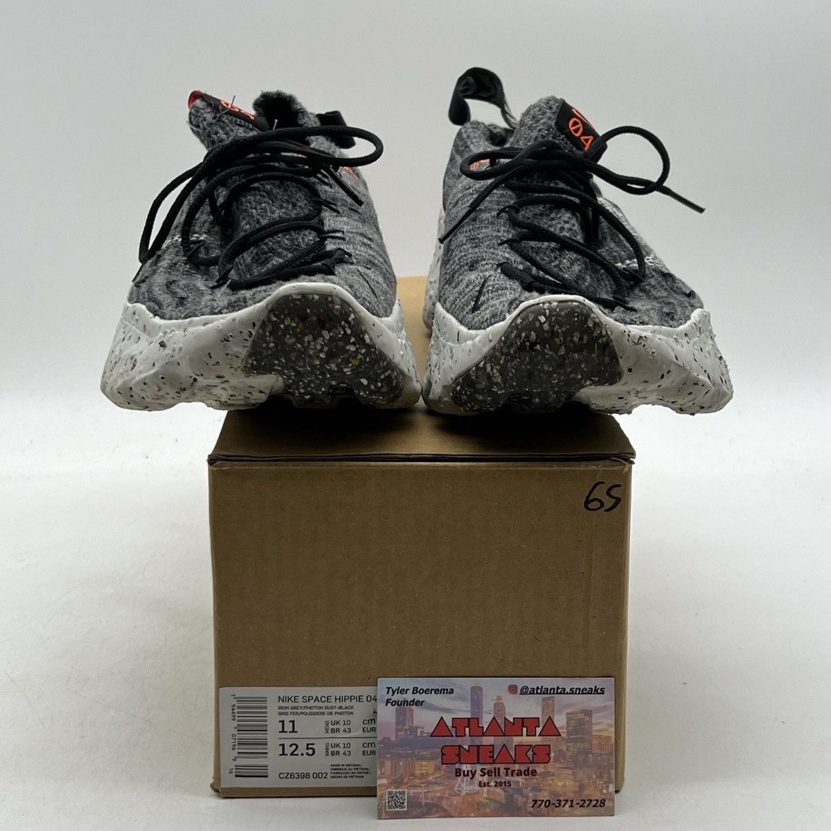 Nike Space hippie 04 iron grey Size US 11 / EU 44 - 2 Thumbnail