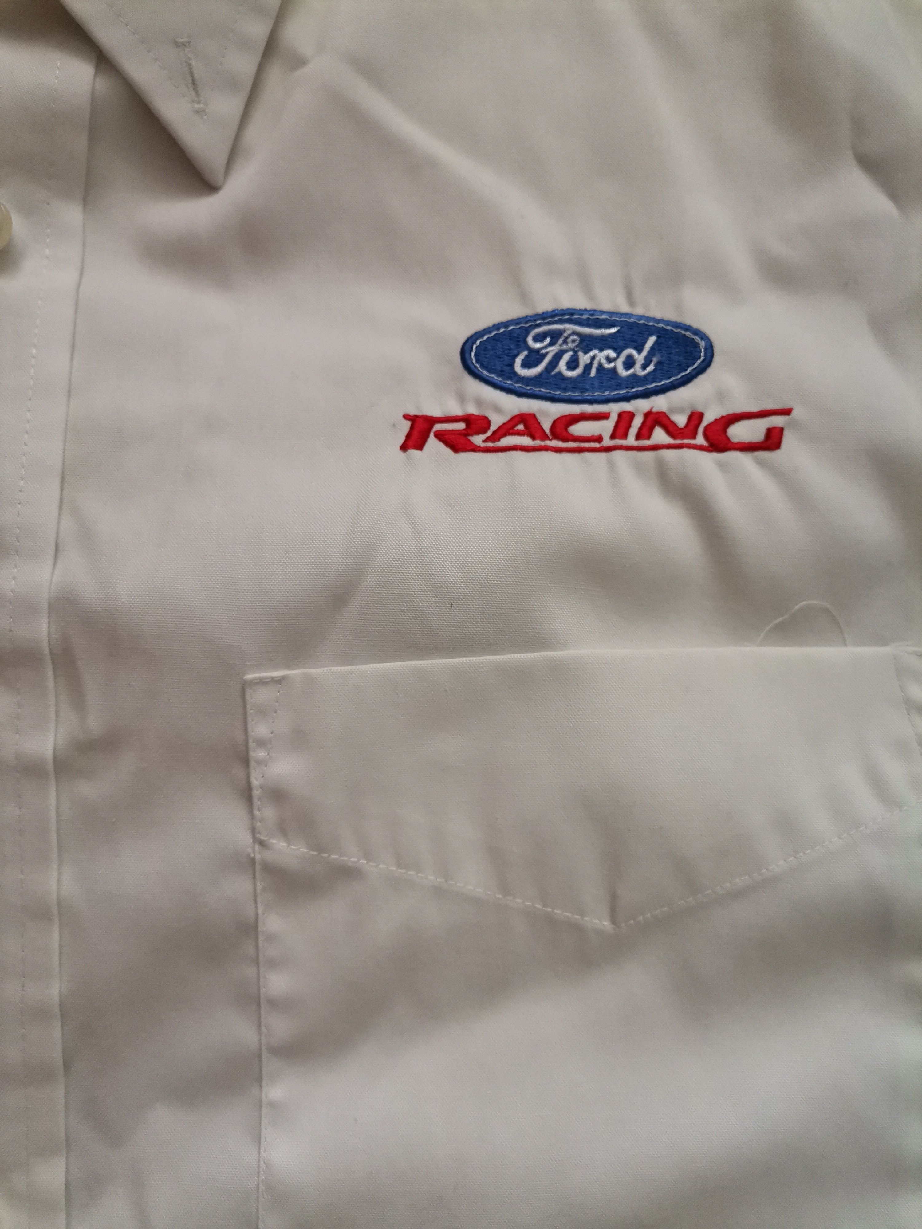 Vintage Vintage Ford Racing Shirt Size US XL / EU 56 / 4 - 2 Thumbnail