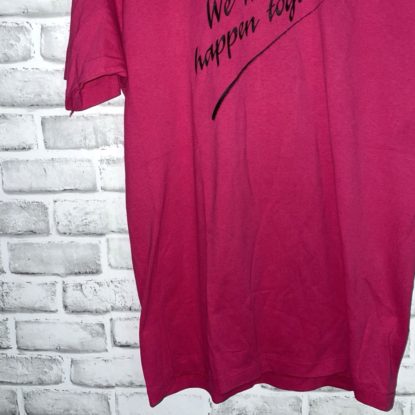 Hanes VINTAGE Hanes USWEST Pink Cotton Blend Graphic Tee Mens Size L USA Single Stitch Size US L / EU 52-54 / 3 - 3 Thumbnail