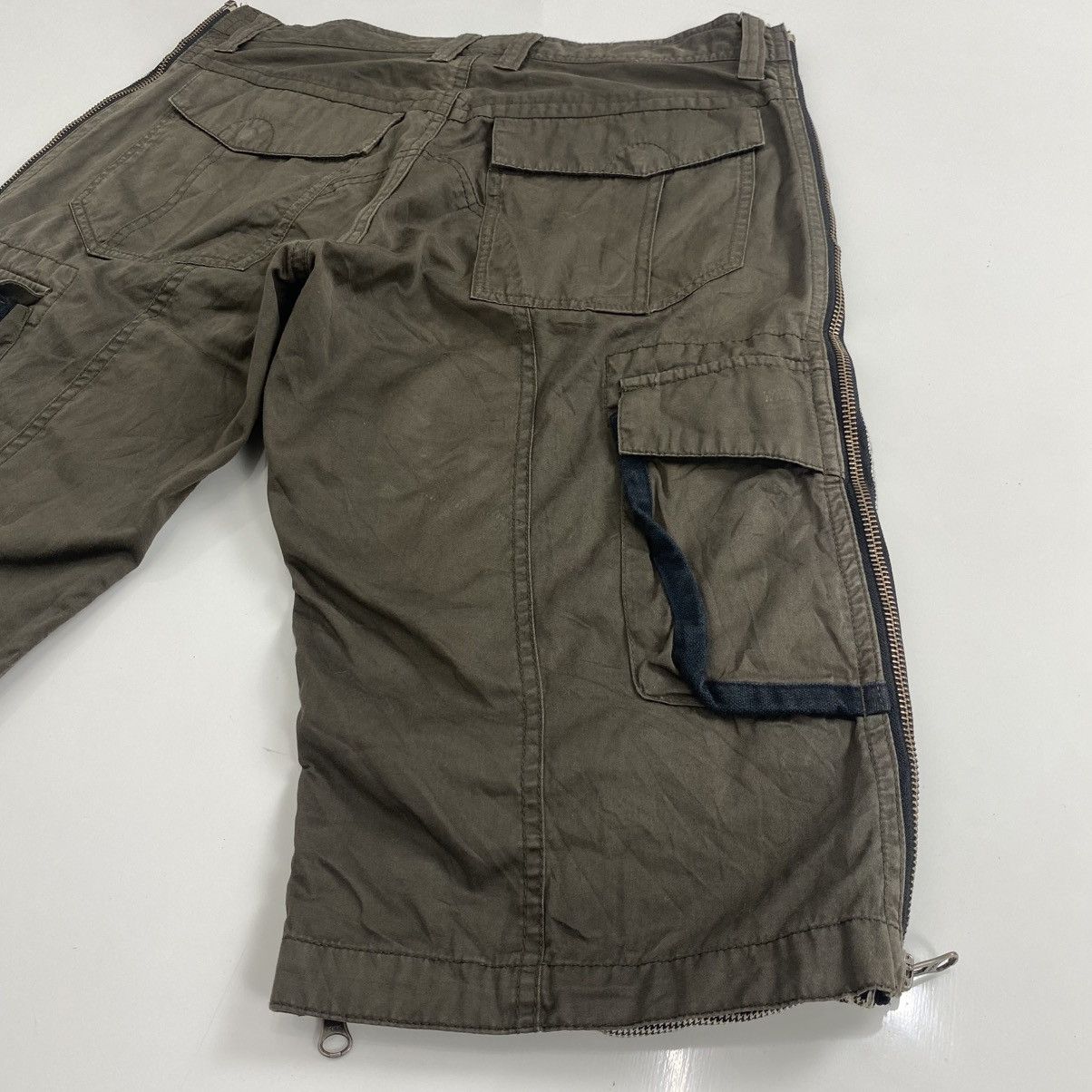 PPFM PPFM Split Zipper Short Jeans Size US 31 - 10 Thumbnail