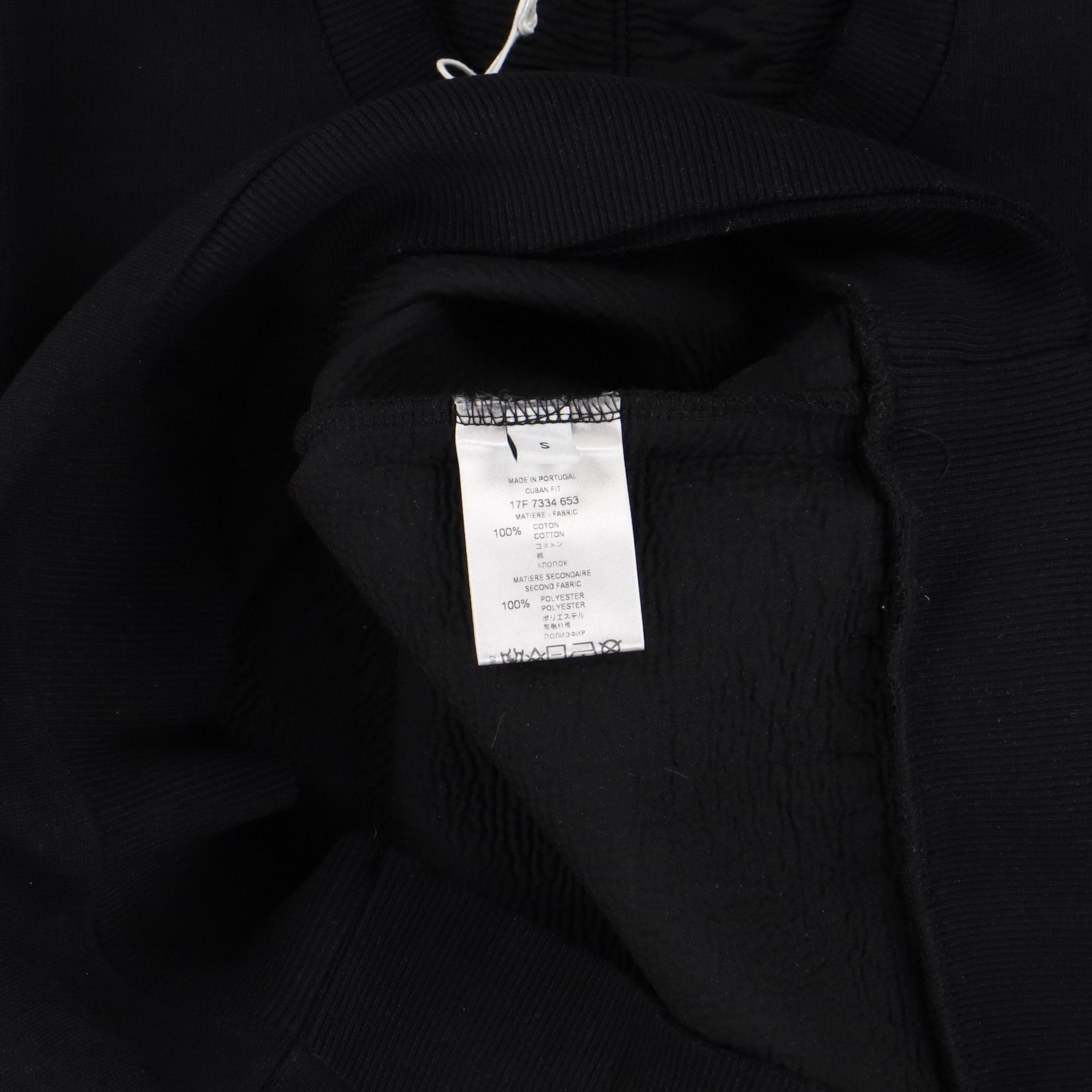 Givenchy Black Destroyed Logo Sweatshirt Size S / US 4 / IT 40 - 9 Thumbnail