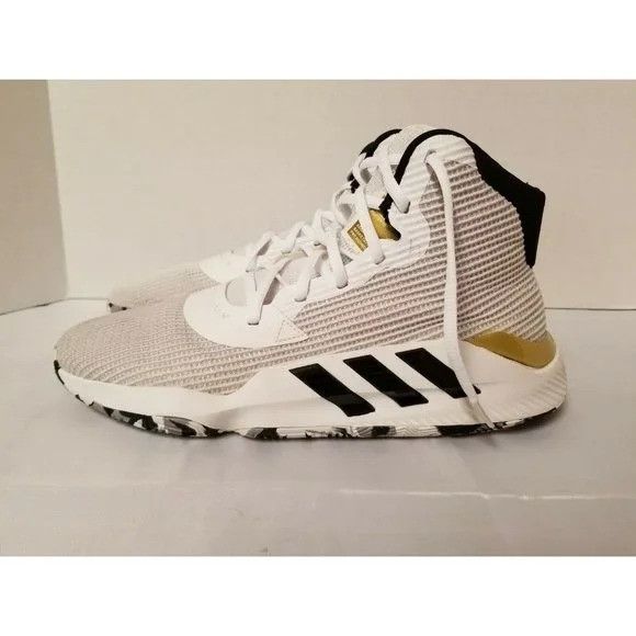 Adidas Adidas Bounce Mens Sneakers size 10.5 White Size US 10.5 / EU 43-44 - 3 Thumbnail