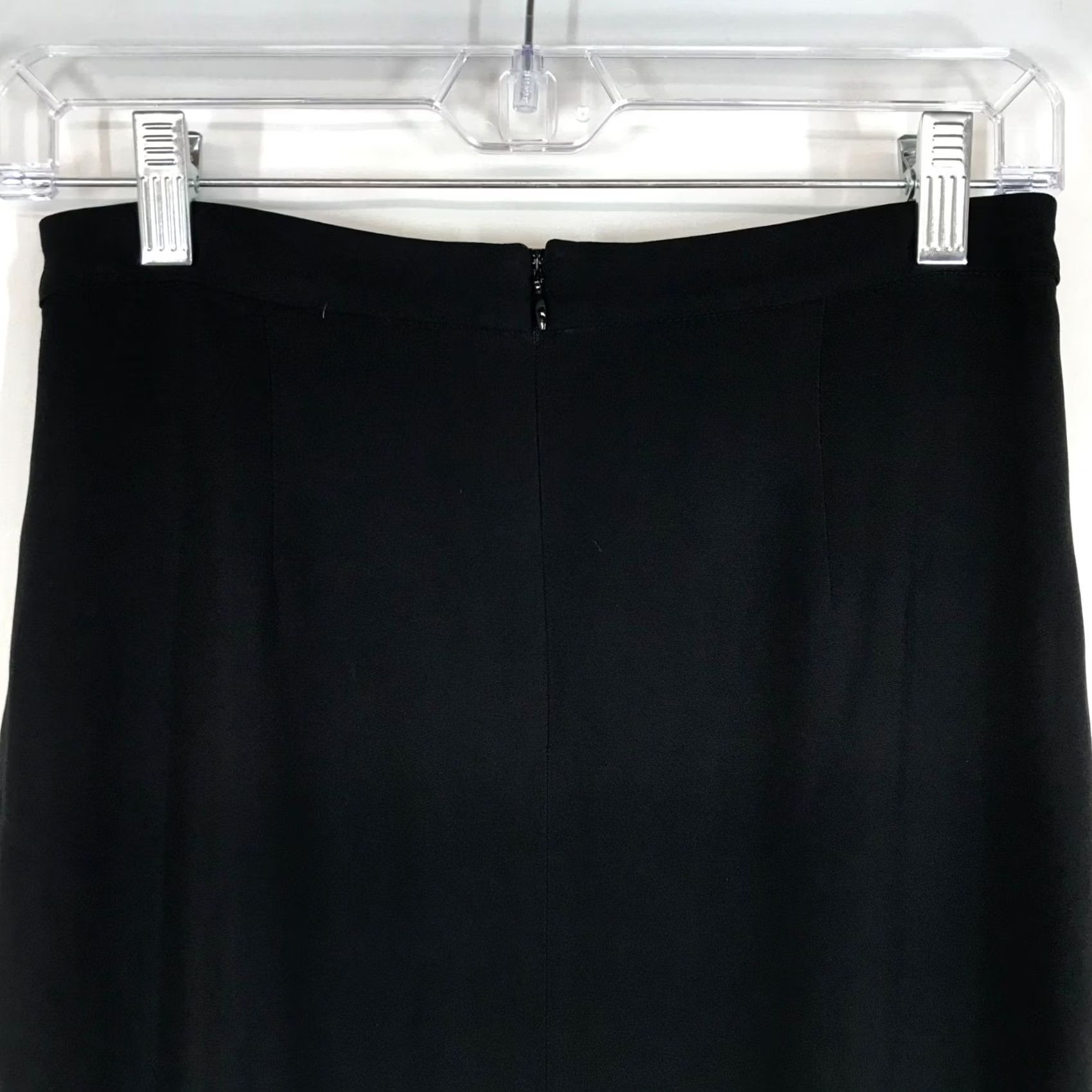 Vintage A.L.C. Skirt Women 0 Black Sequin Visco se Lined Midi Pencil Sequin Accent Size 25" / US 0 / IT 36 - 5 Thumbnail