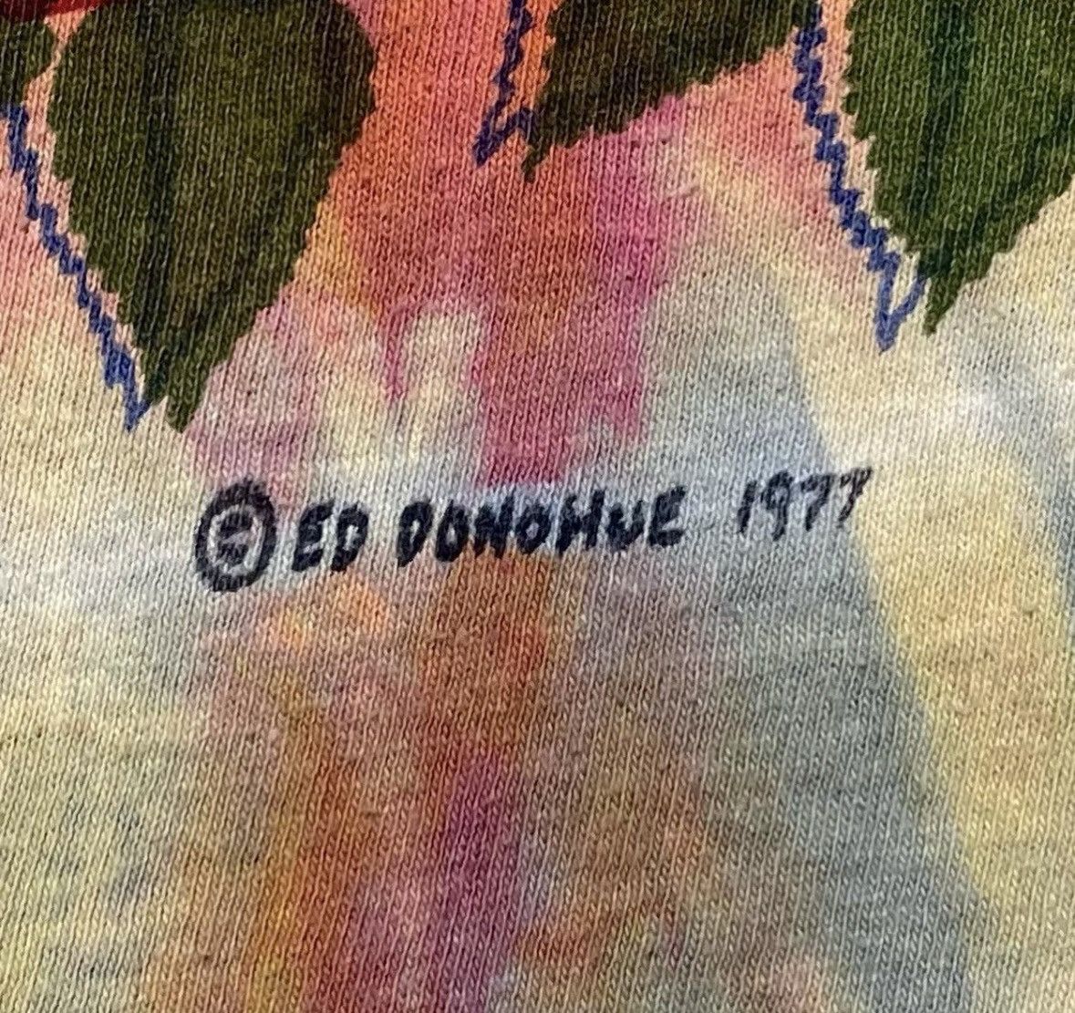 Ed Donohue Real Eyes 1977 Vintage Grateful Dead Lot Shirt