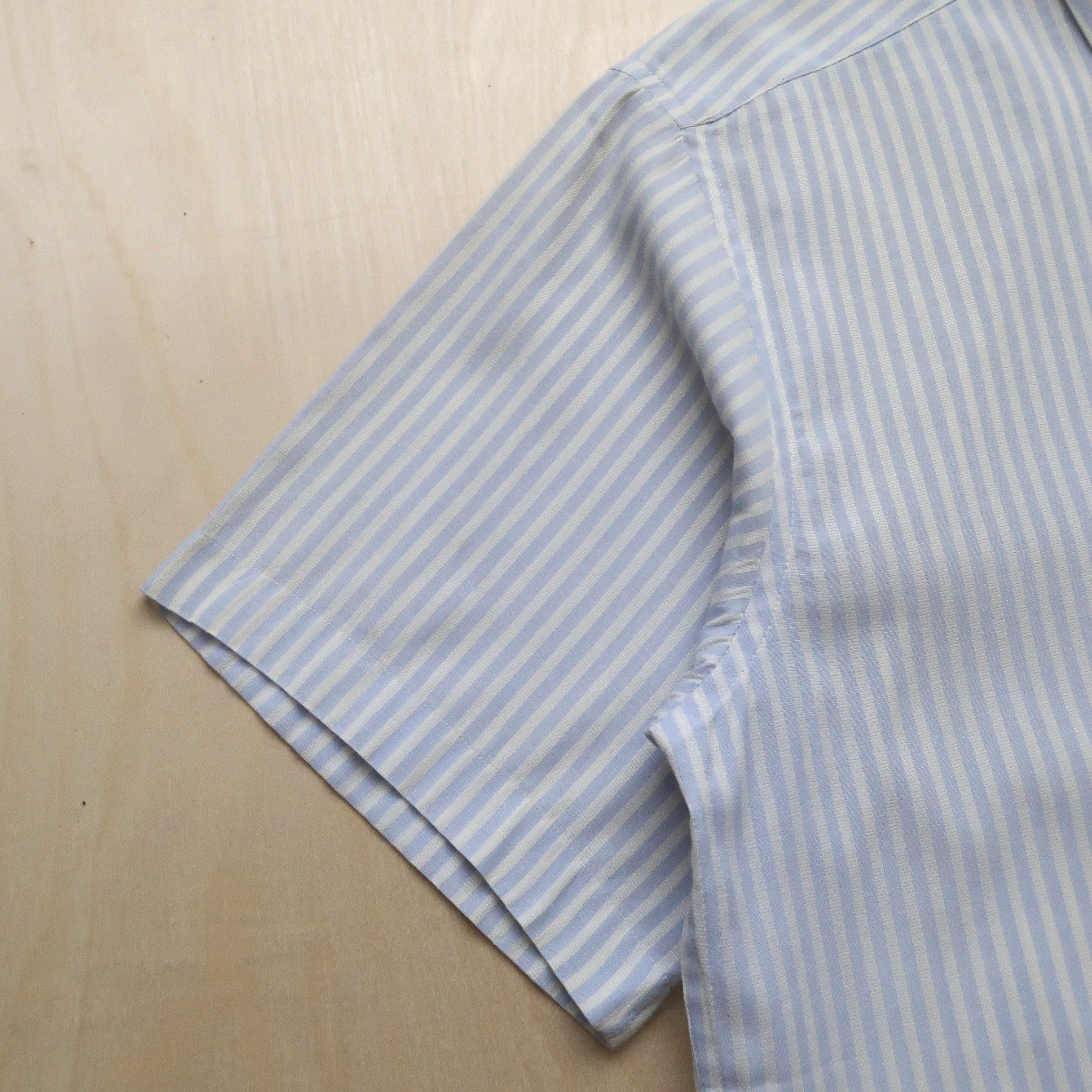 Balenciaga Vintage 90s Balenciaga Ethnic Stripe Shirt Button Size US M / EU 48-50 / 2 - 8 Thumbnail