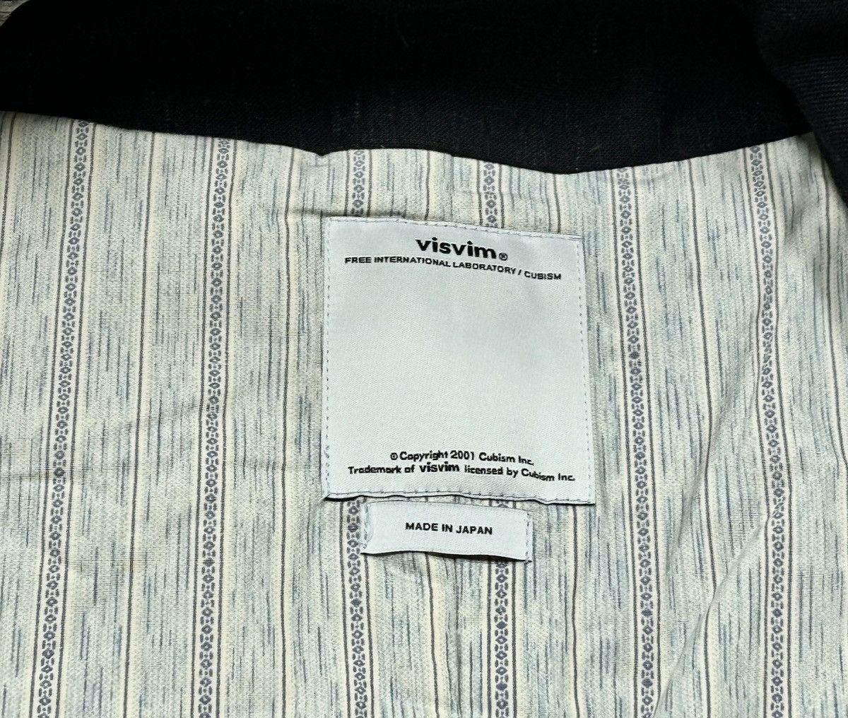 Visvim Visvim 16aw Dotera Coat Wool Stripe Size US S / EU 44-46 / 1 - 10 Thumbnail
