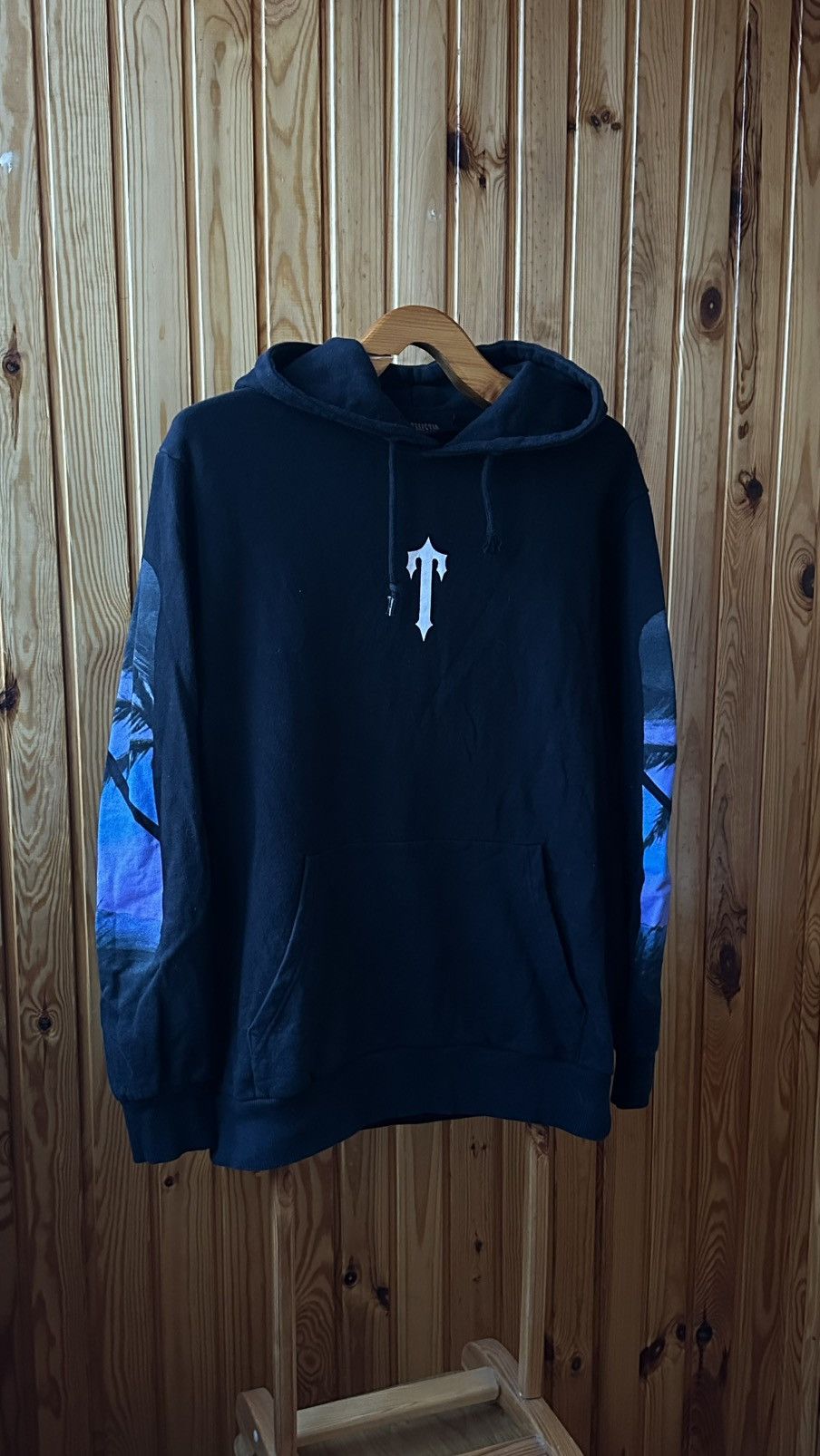 Trapstar London Trapstar Black Hoodie Big Graphic y2k Size US M / EU 48-50 / 2 - 2 Thumbnail