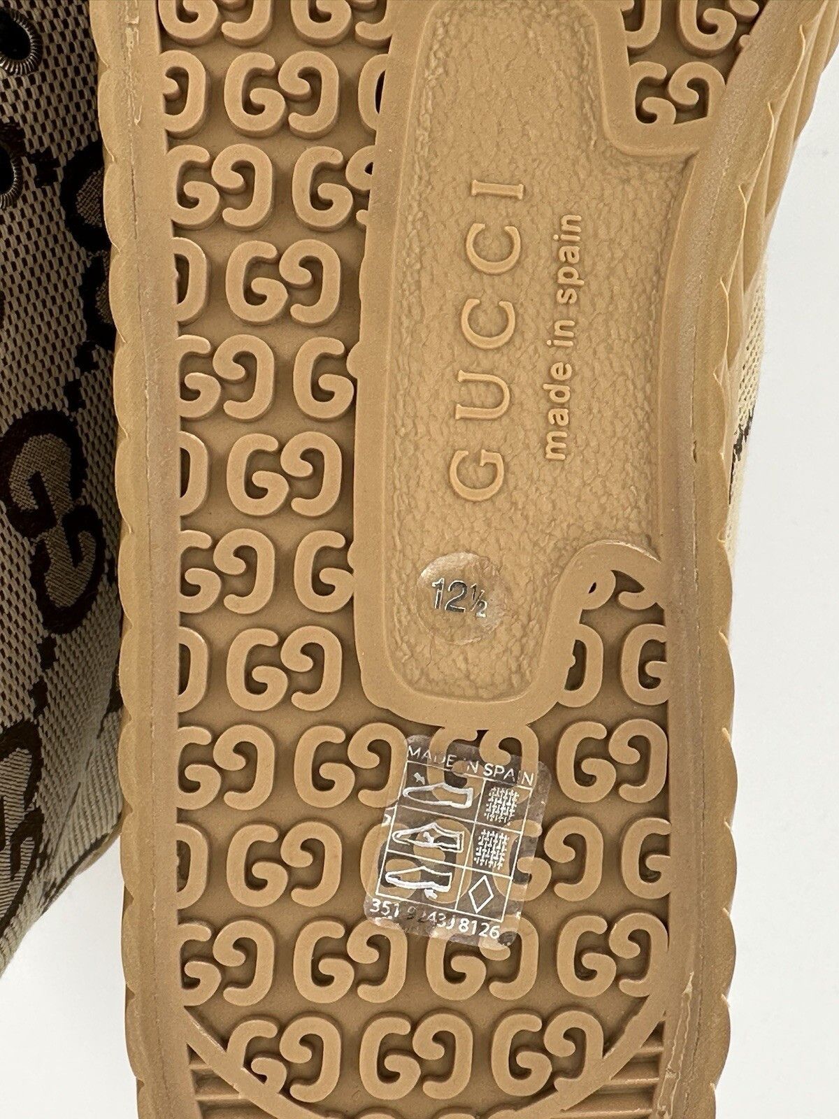 Gucci New Gucci Sneakers Size-EU46,5/UK-12,5/US-13,5 Size US 13 / EU 46 - 8 Thumbnail