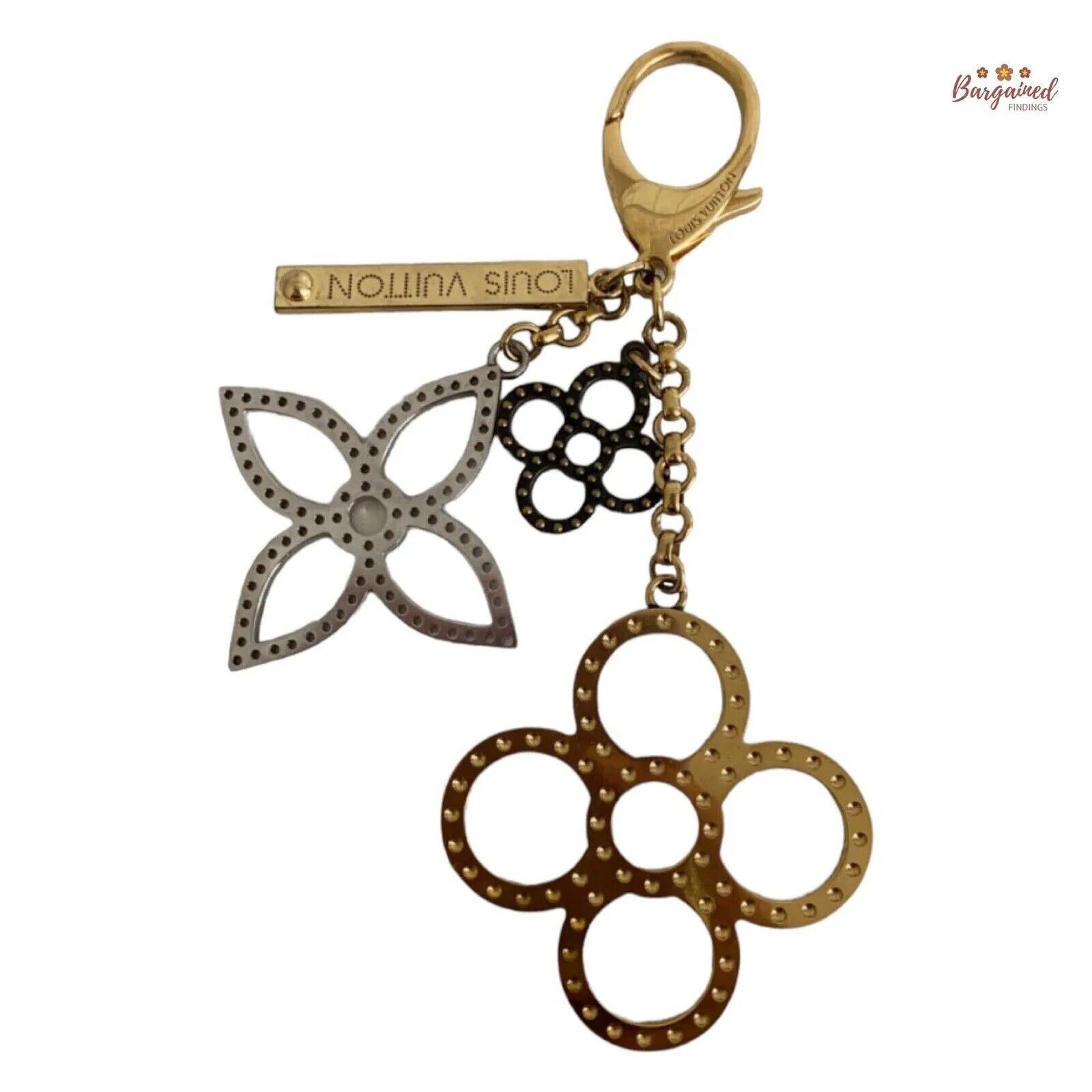 Louis Vuitton LOUIS VUITTON Goldtone Tapage Key Holder And Bag Charm Size ONE SIZE - 1 Thumbnail