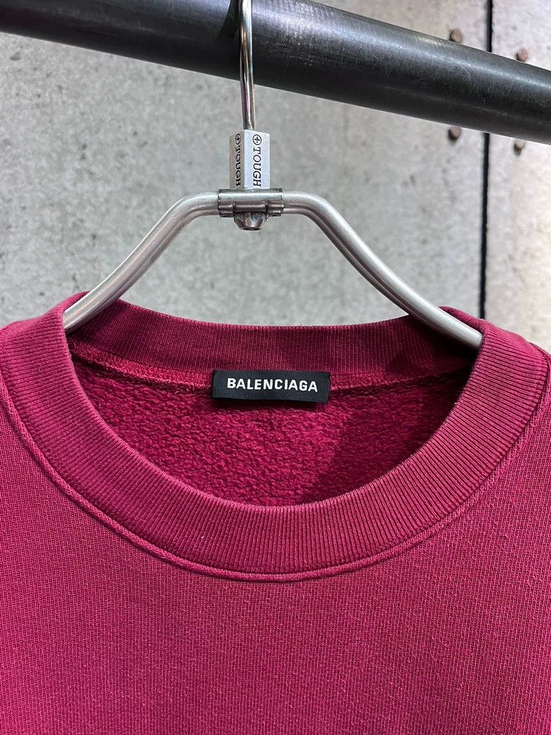 Balenciaga Balenciaga Red letter sweater Size US S / EU 44-46 / 1 - 3 Thumbnail