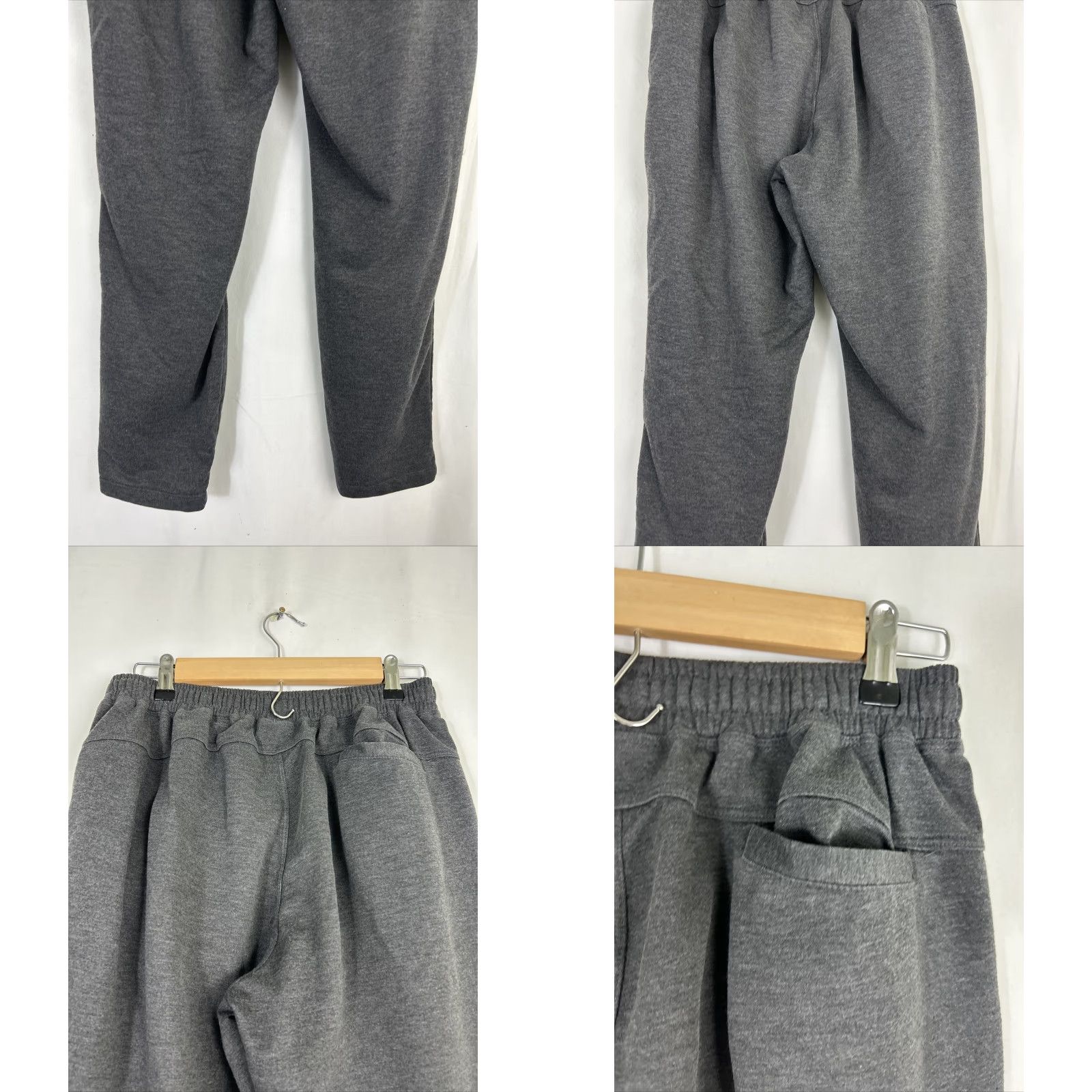 Vintage Baleaf Jogger Pants Men Gray M 30X28 Polyester Drawstring Activewear Regular 100% Size US 31 - 8 Thumbnail