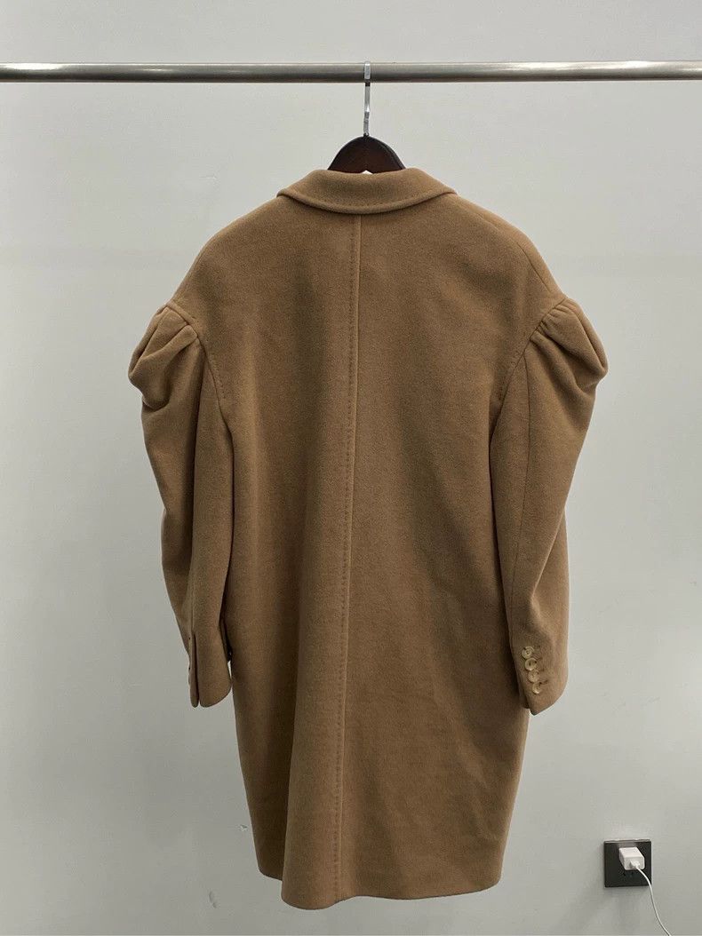 Max Mara Max Mara Camel hair coat with bubble sleeves Size S / US 4 / IT 40 - 2 Thumbnail