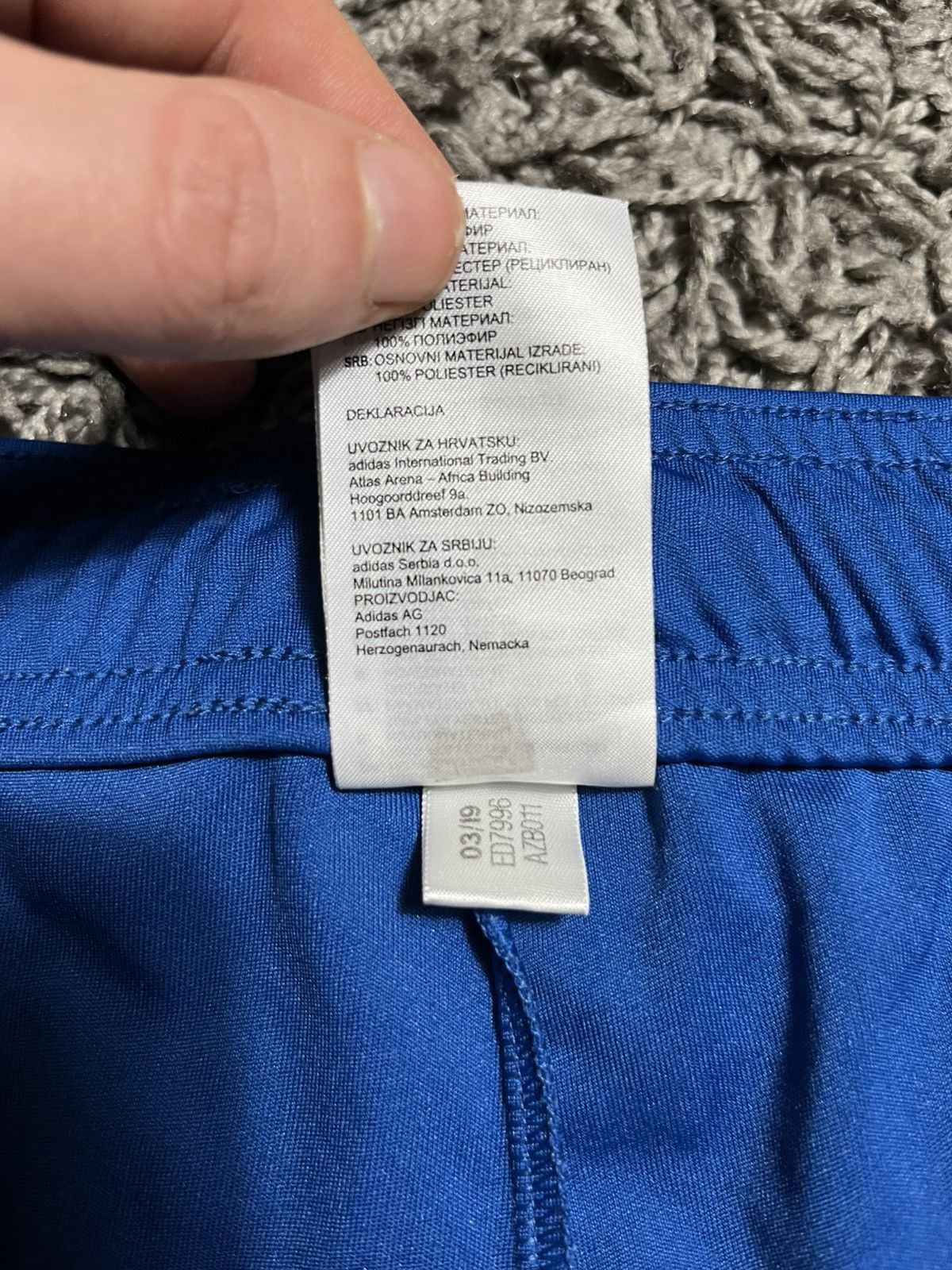 Adidas ADIDAS SUNDERLAND 2019/2020 SOCCER FOOTBALL TRIKOT SHORTS Size US 32 / EU 48 - 4 Thumbnail