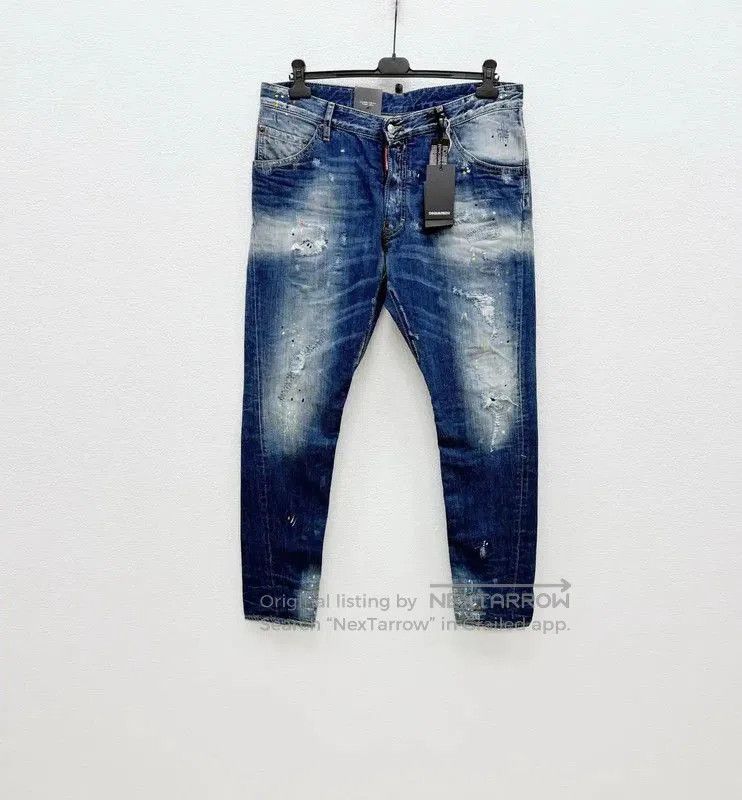 Dsquared2 DSQUARED2 Men's Casual Blue Denim Pants . Size US 34 / EU 50 - 1 Thumbnail