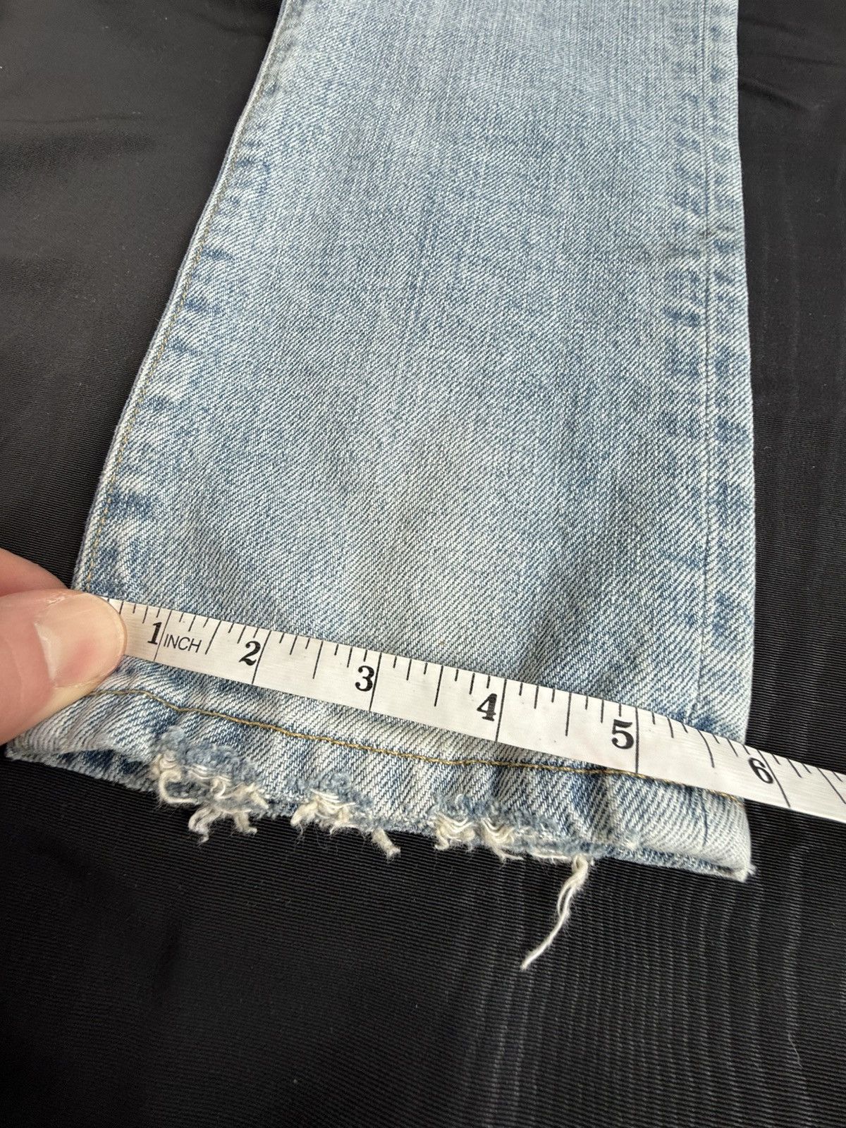 Saint Laurent Paris SS16 Saint Laurent knee rip trash jeans Hedi 29 D02 skinny Size US 29 - 5 Thumbnail