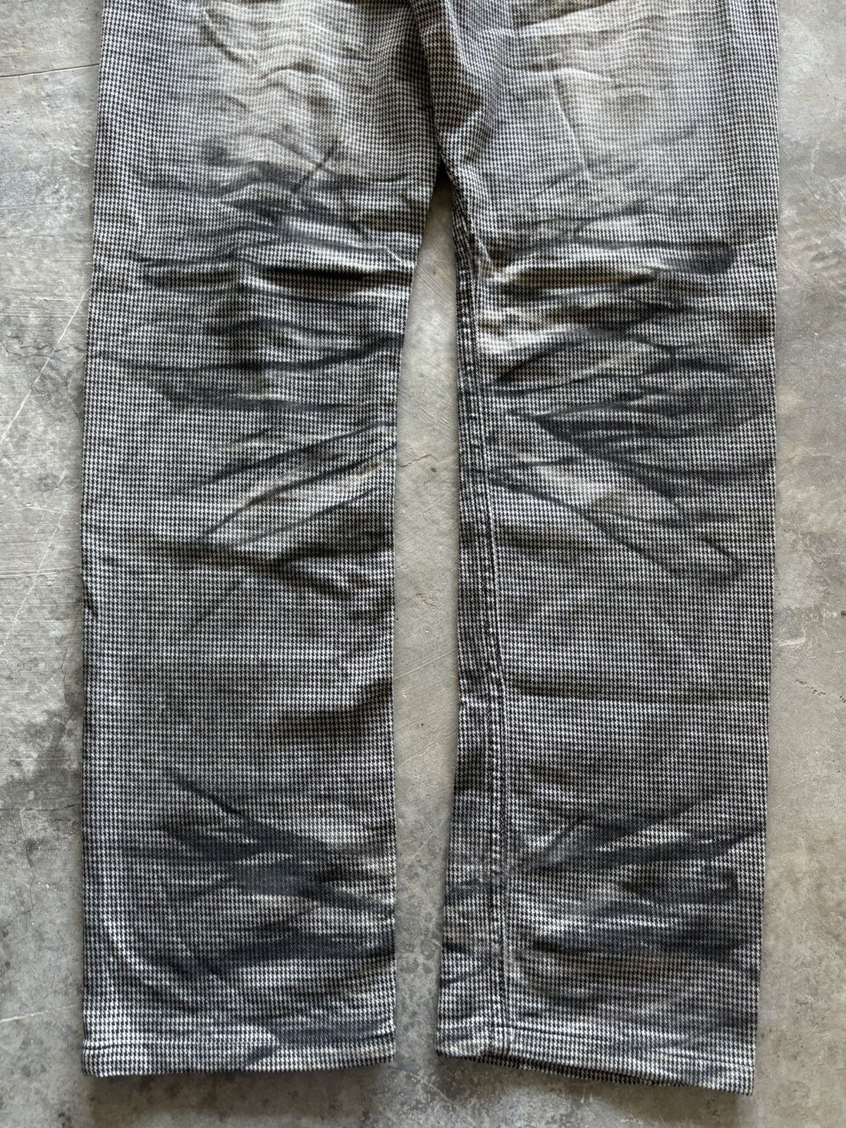 20471120 × Hysteric Glamour × semanticdesign SEMANTIC DESIGN WAXED WHISKERED PUNK STUDDED SKULL GOTHIC Size US 33 - 16 Thumbnail