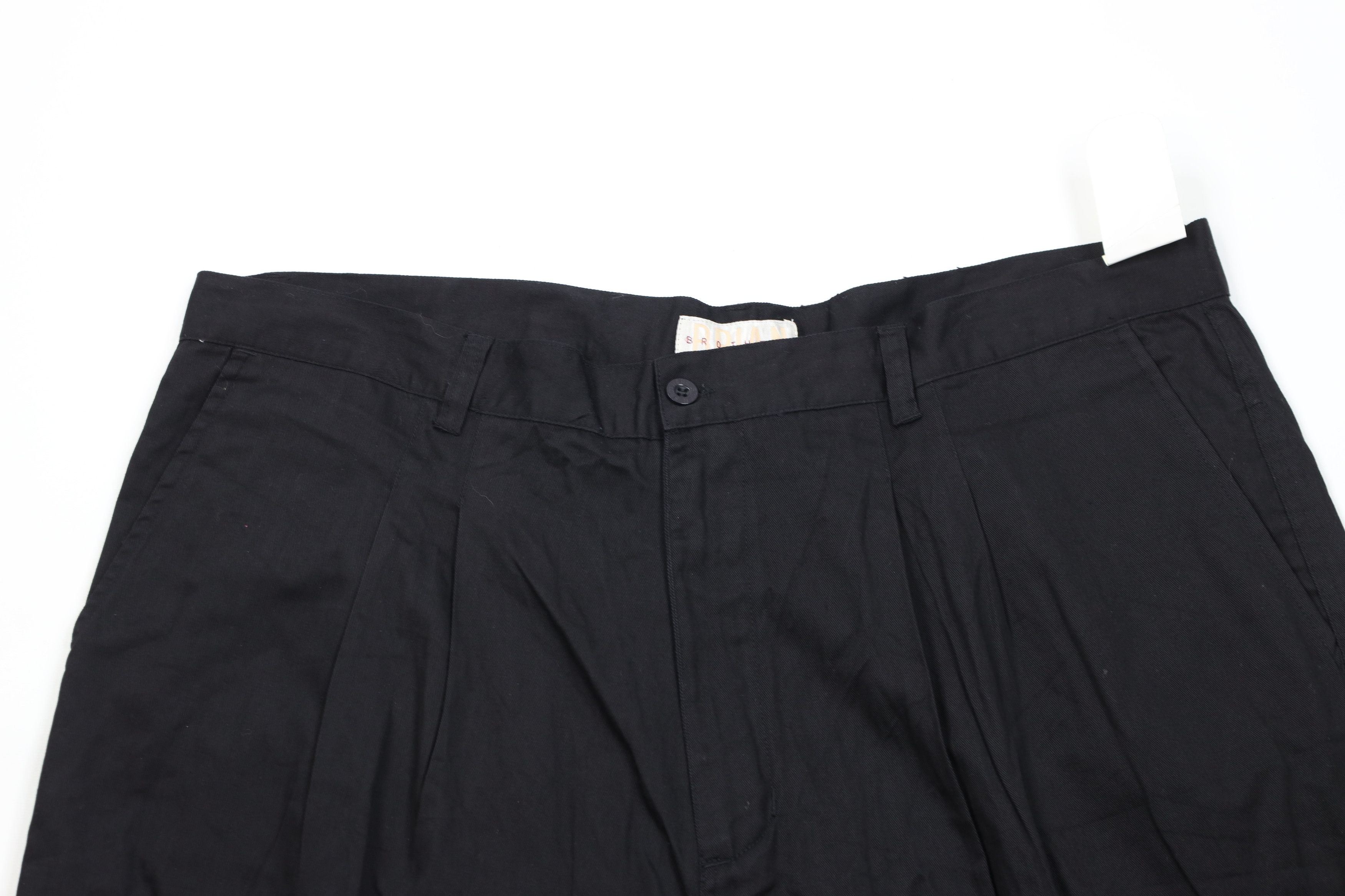 Vintage Deadstock Vintage 90s Streetwear Baggy Pleated Chino Shorts Size US 42 / EU 58 - 2 Thumbnail
