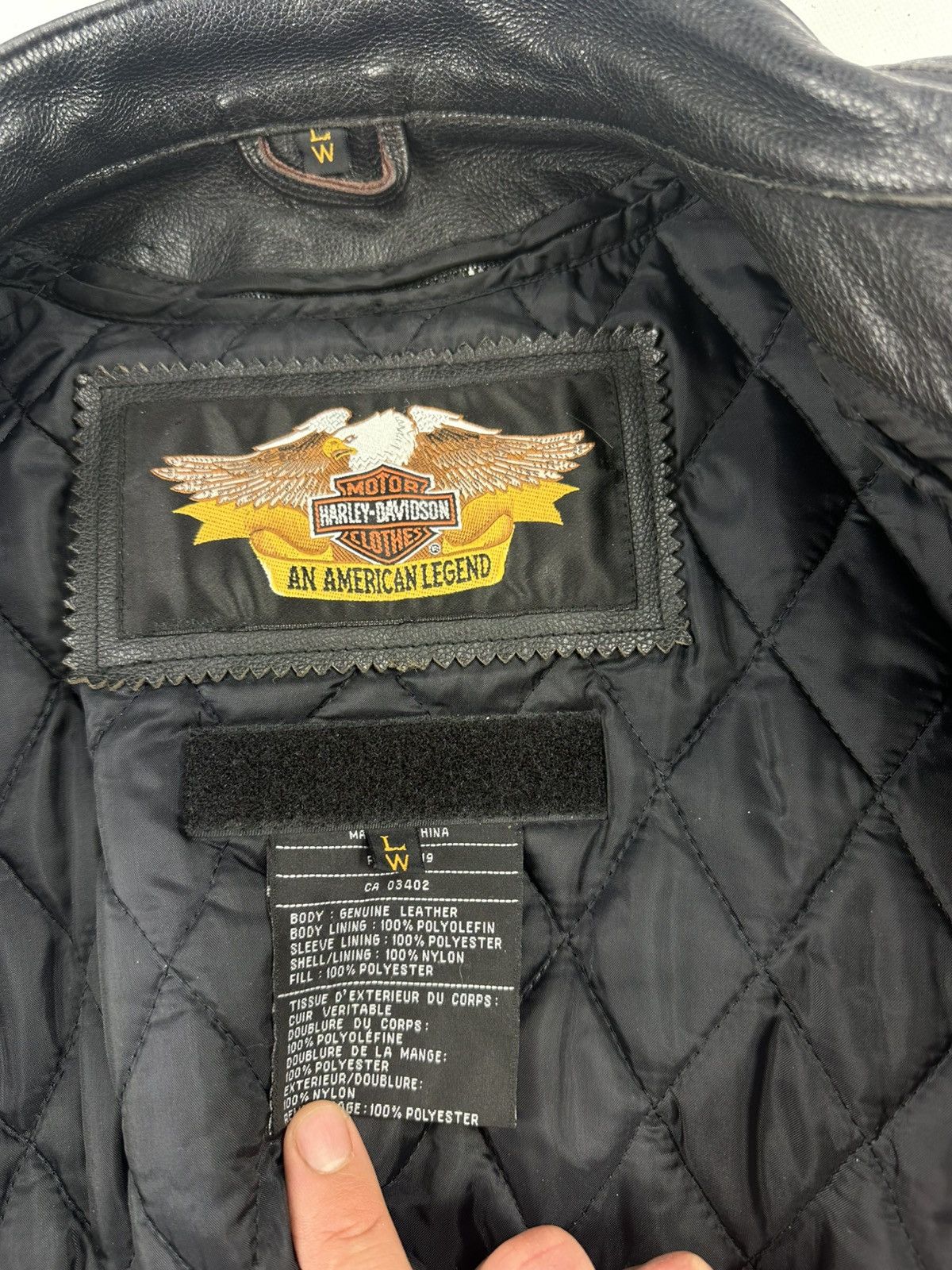 Harley Davidson Harley-Davidson Genuine Leather Moto Jacket Size L / US 10 / IT 46 - 5 Thumbnail