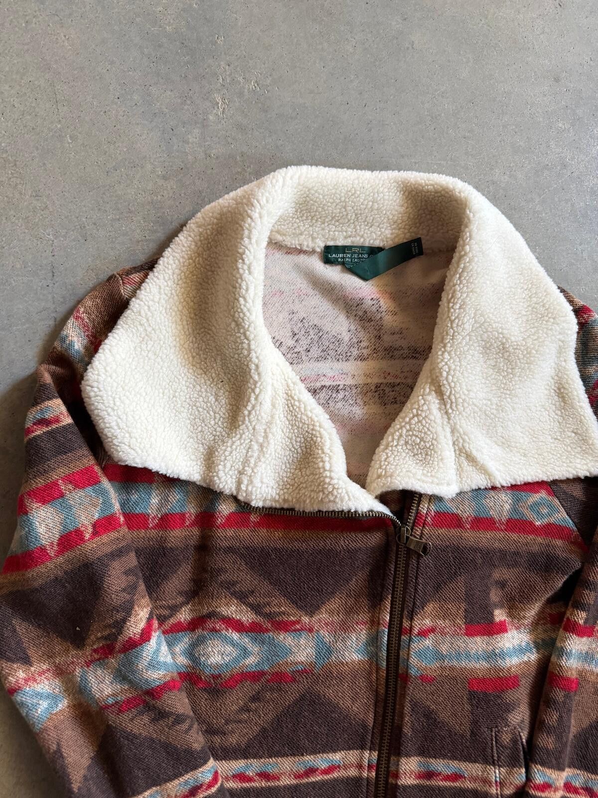 Lauren Ralph Lauren Lauren Ralph Lauren Southwestern Native Zip Jacket Sz L Size L / US 10 / IT 46 - 3 Thumbnail