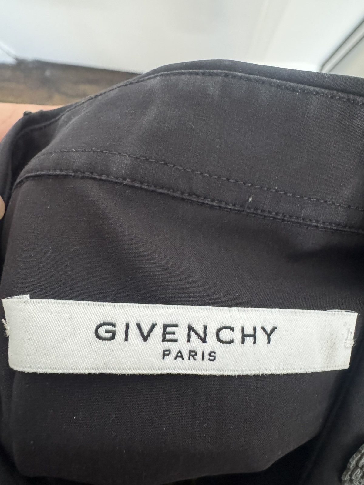 Givenchy Leather Collar Givenchy Button Down Size US M / EU 48-50 / 2 - 3 Thumbnail