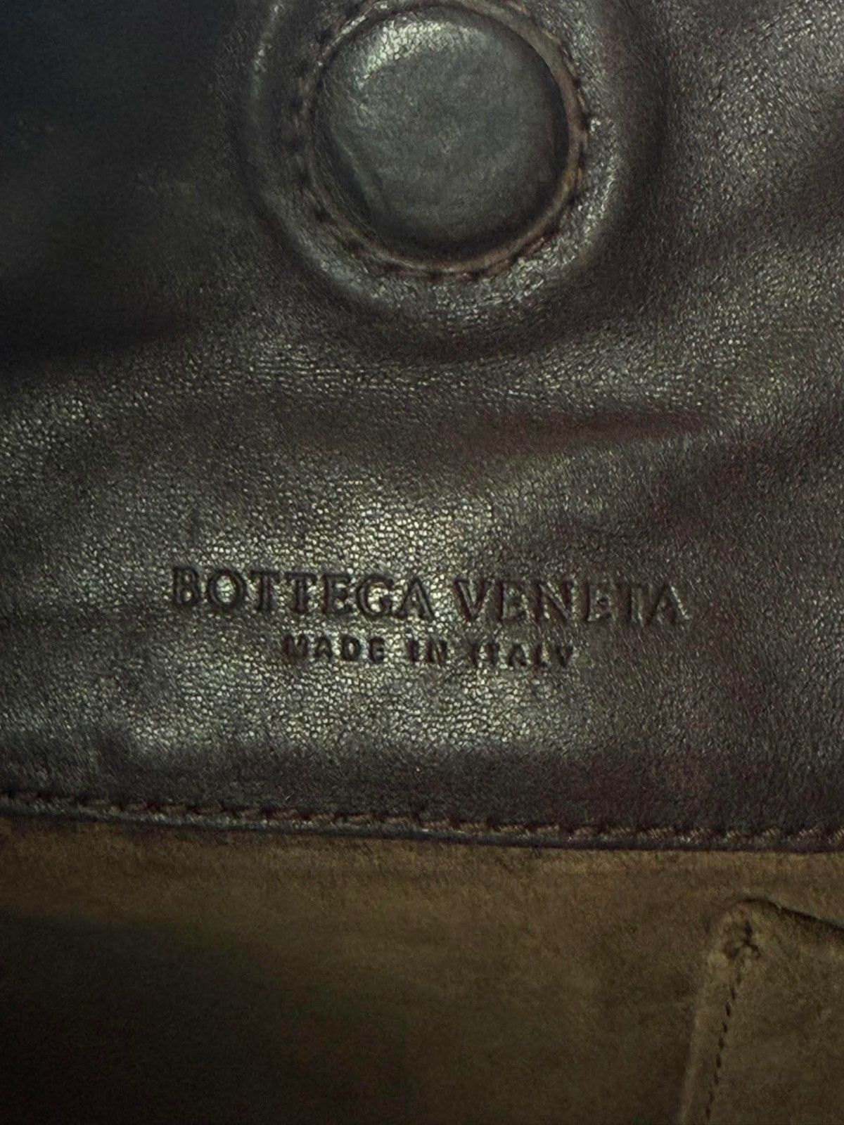 Bottega Veneta Bottega Veneta Ebano Woven Leather Campana Bag Size ONE SIZE - 9 Thumbnail