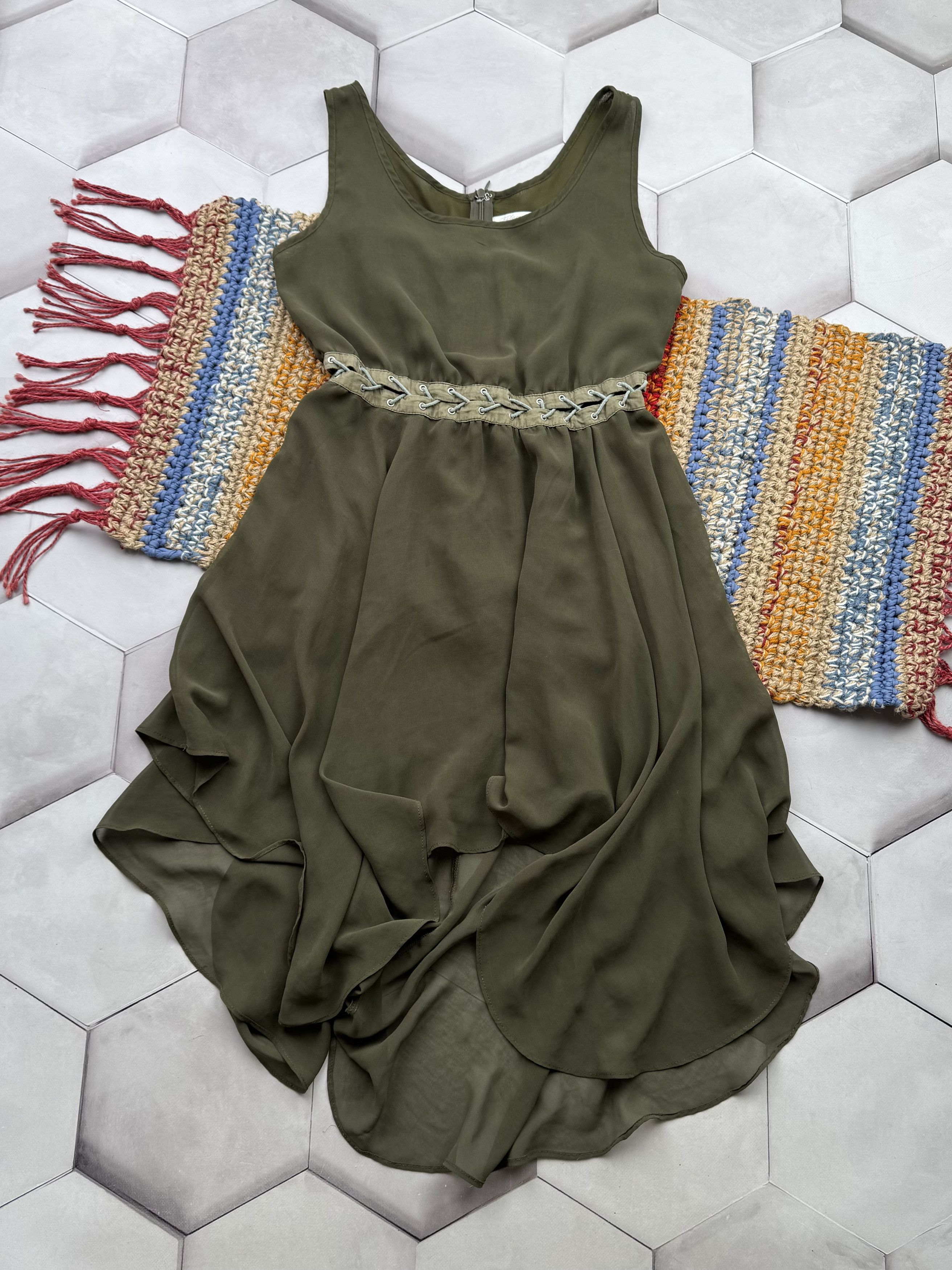 Japanese Brand Vintage Midi Dress Size M / US 6-8 / IT 42-44 - 1 Thumbnail
