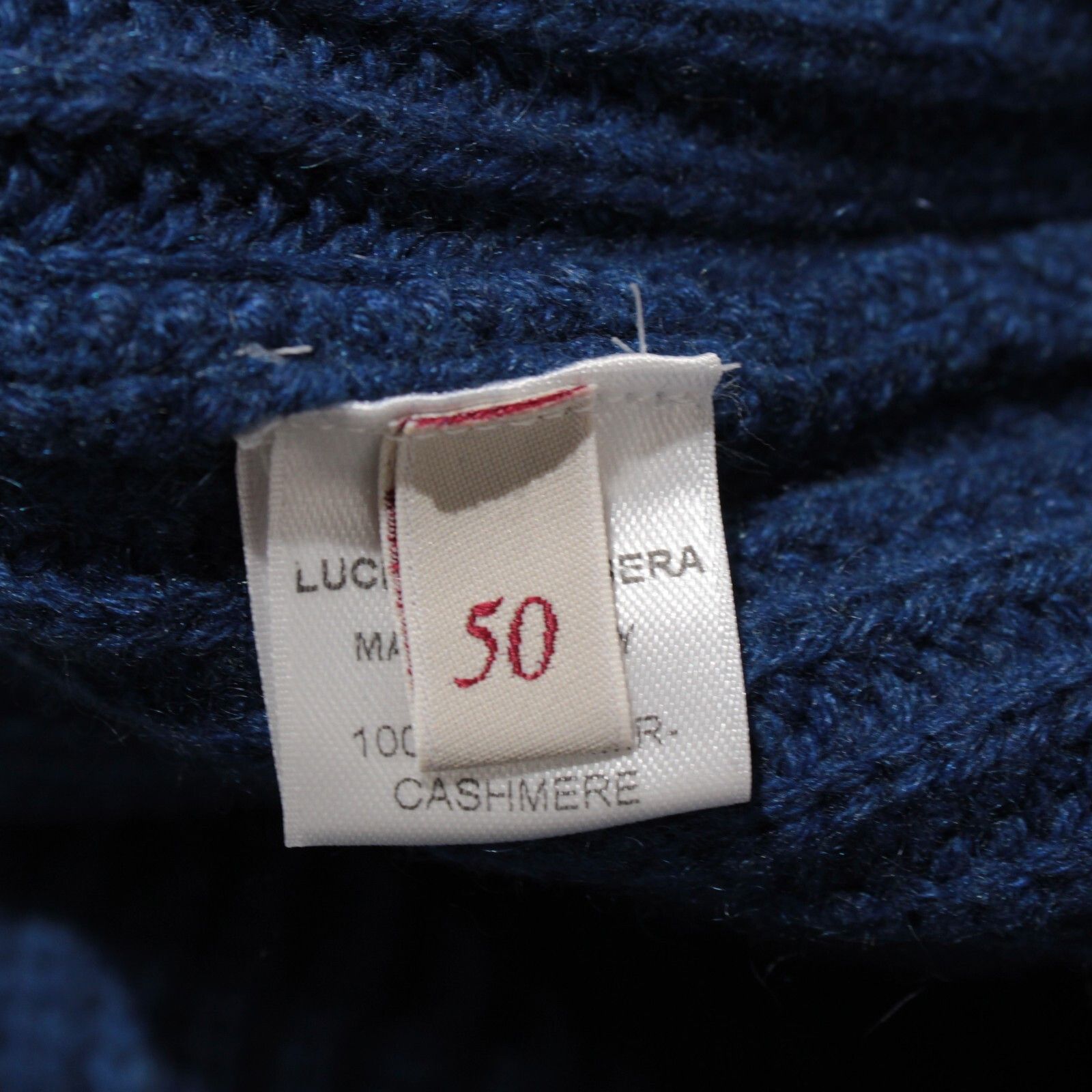 Luciano Barbera Luciano Barbera Sweater Size US M in Blue Size US M / EU 48-50 / 2 - 9 Thumbnail