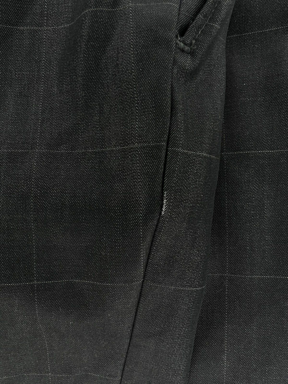 Pal Zileri Pal Zileri Lab Grey Check Wool Slim Fit Italian Suit Blazer Size 42R - 23 Thumbnail