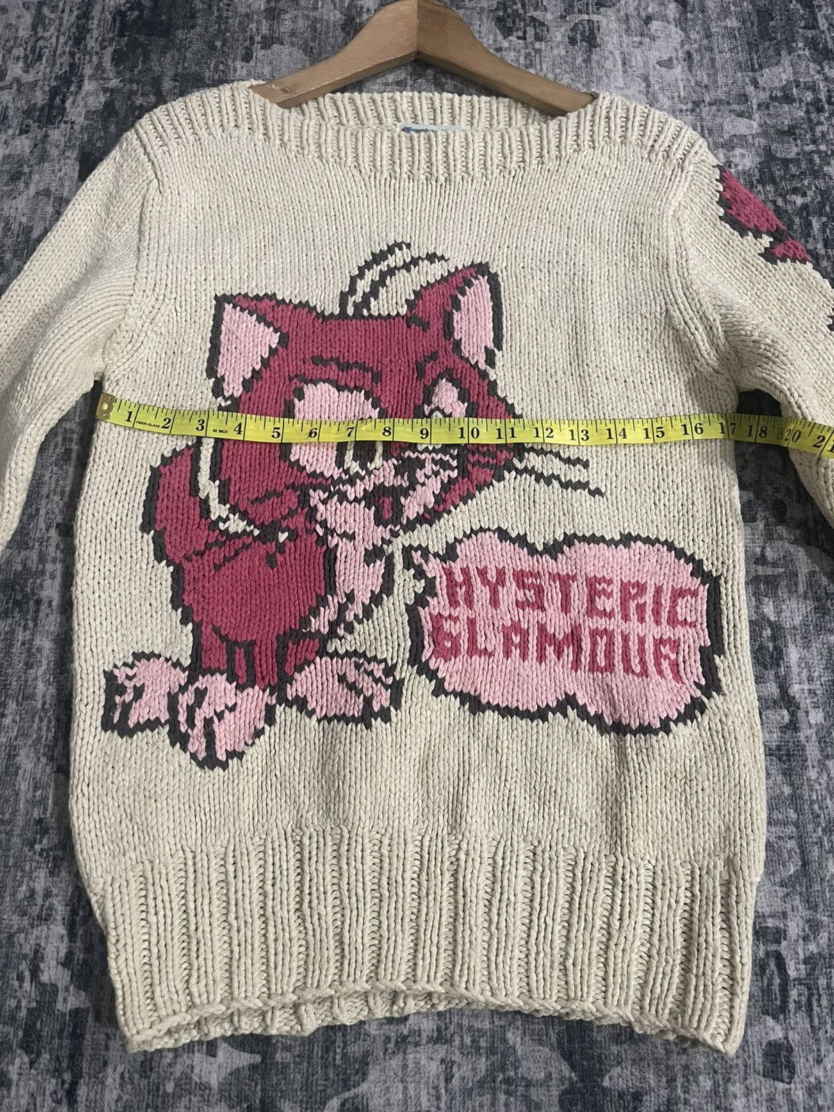 Hysteric Glamour Hysteric Glamour Cowtin Knit Size S / US 4 / IT 40 - 14 Thumbnail