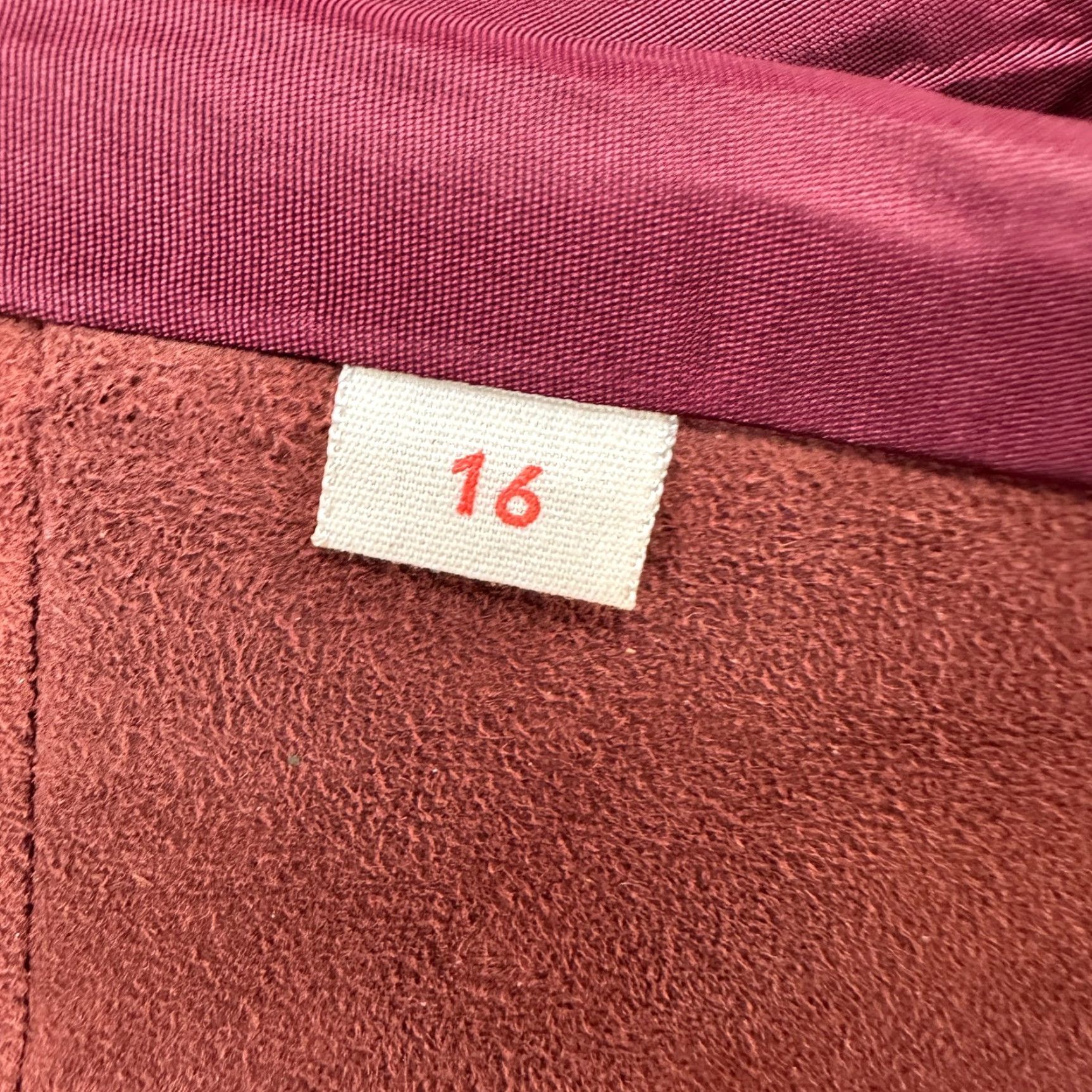 Vintage VINTAGE Windsor Coat Women M Red Long Leather Trench Buckle Steampunk 90s Overcoat Lined Pocketed Size M / US 6-8 / IT 42-44 - 7 Thumbnail