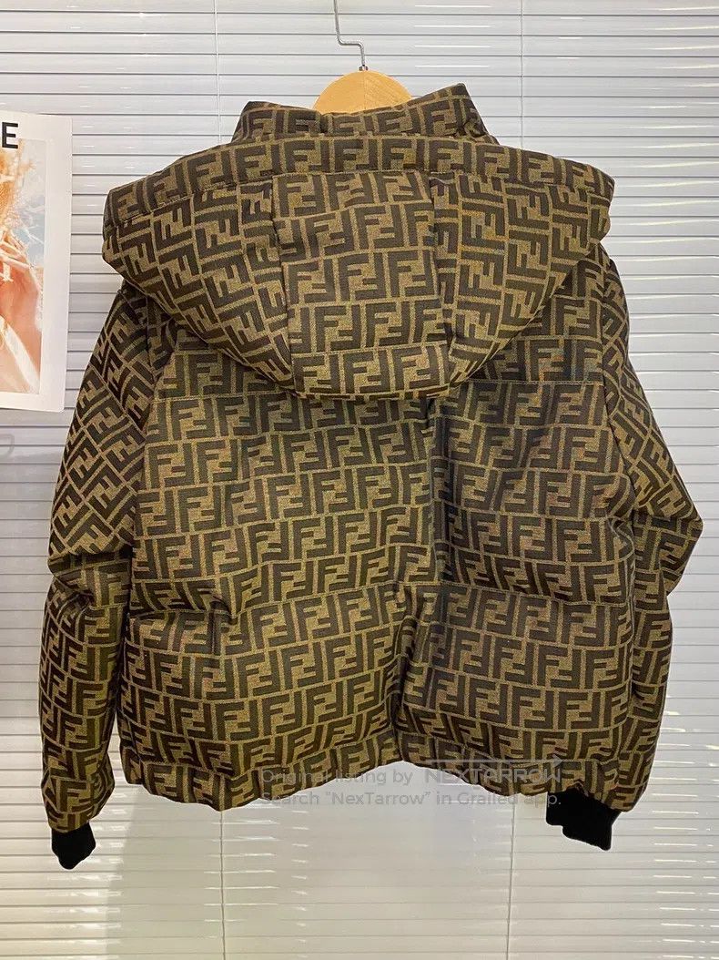Fendi Fendi FF Printed Down Jacket Size XS / US 0-2 / IT 36-38 - 2 Thumbnail