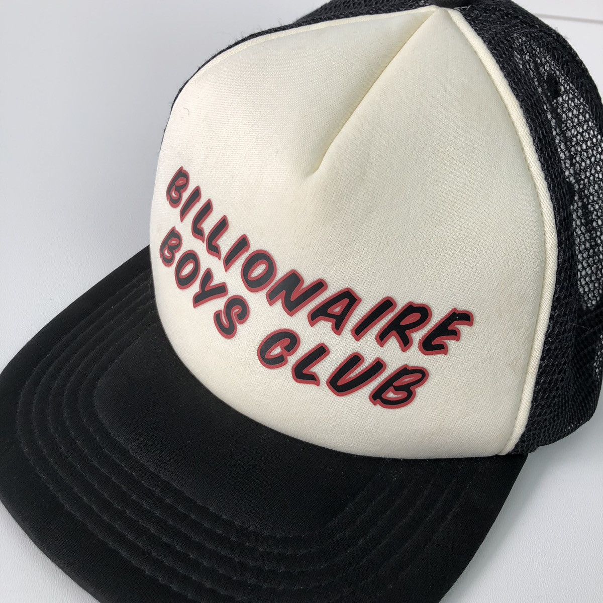Billionaire Boys Club × Vintage Billionaire Boys Club Arch Logo BBC Vintage Trucker Mesh Cap Size ONE SIZE - 6 Thumbnail