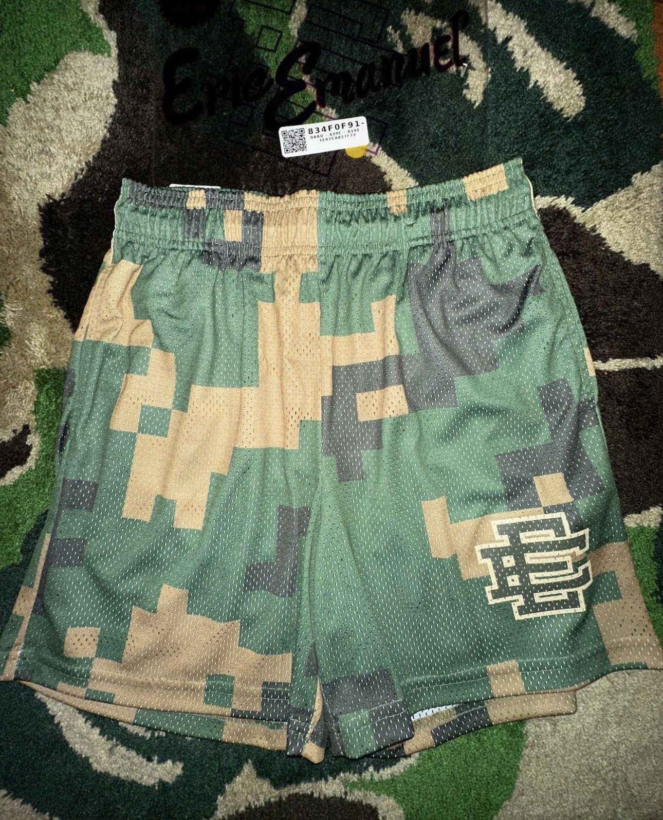 新品】Eric Emanuel EE Basic Digi Camo ショーツ