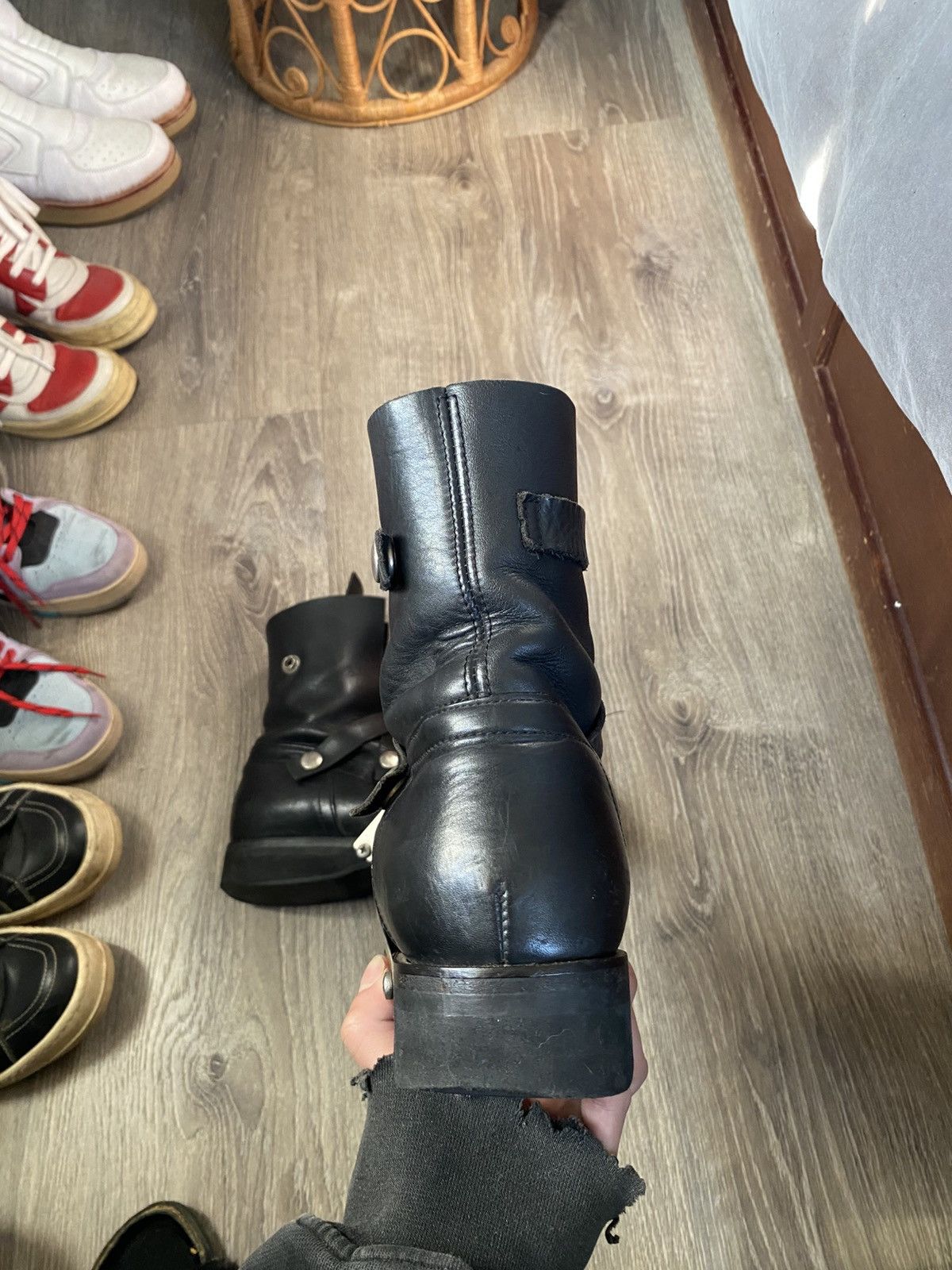 Dirk Bikkembergs Dirk Bikkemberg AW97 Leather Strap Boots Size US 7 / EU 40 - 7 Thumbnail