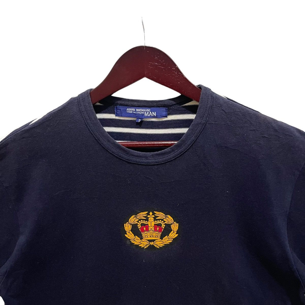 Comme des Garcons Rare AD2003 Junya Watanabe CDG Crew Neck T Shirt Size US S / EU 44-46 / 1 - 3 Thumbnail
