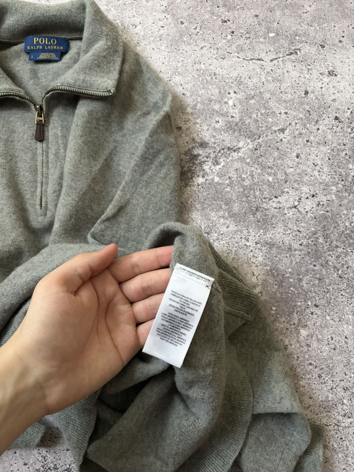 Polo Ralph Lauren Vintage Polo Ralph Lauren Half Zip Sweater Size US M / EU 48-50 / 2 - 5 Thumbnail