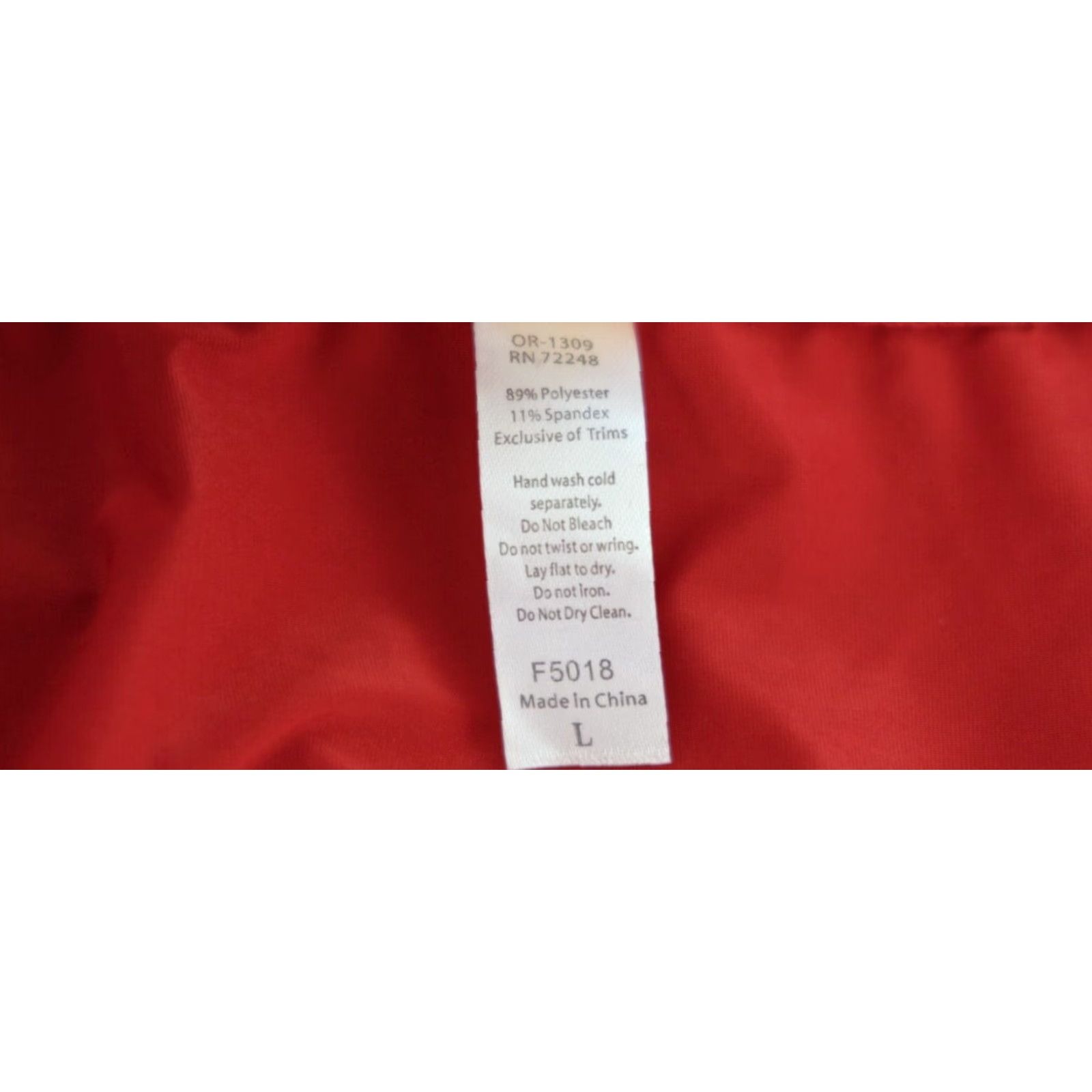 Vintage VINTAGE Felina Lingerie Camisole Cami Lace Trim Tank Top Red Size L Women's Tank Top Lace Trim Sleeveless Scoop Neck Pullover Wide Strap Size L / US 10 / IT 46 - 8 Thumbnail