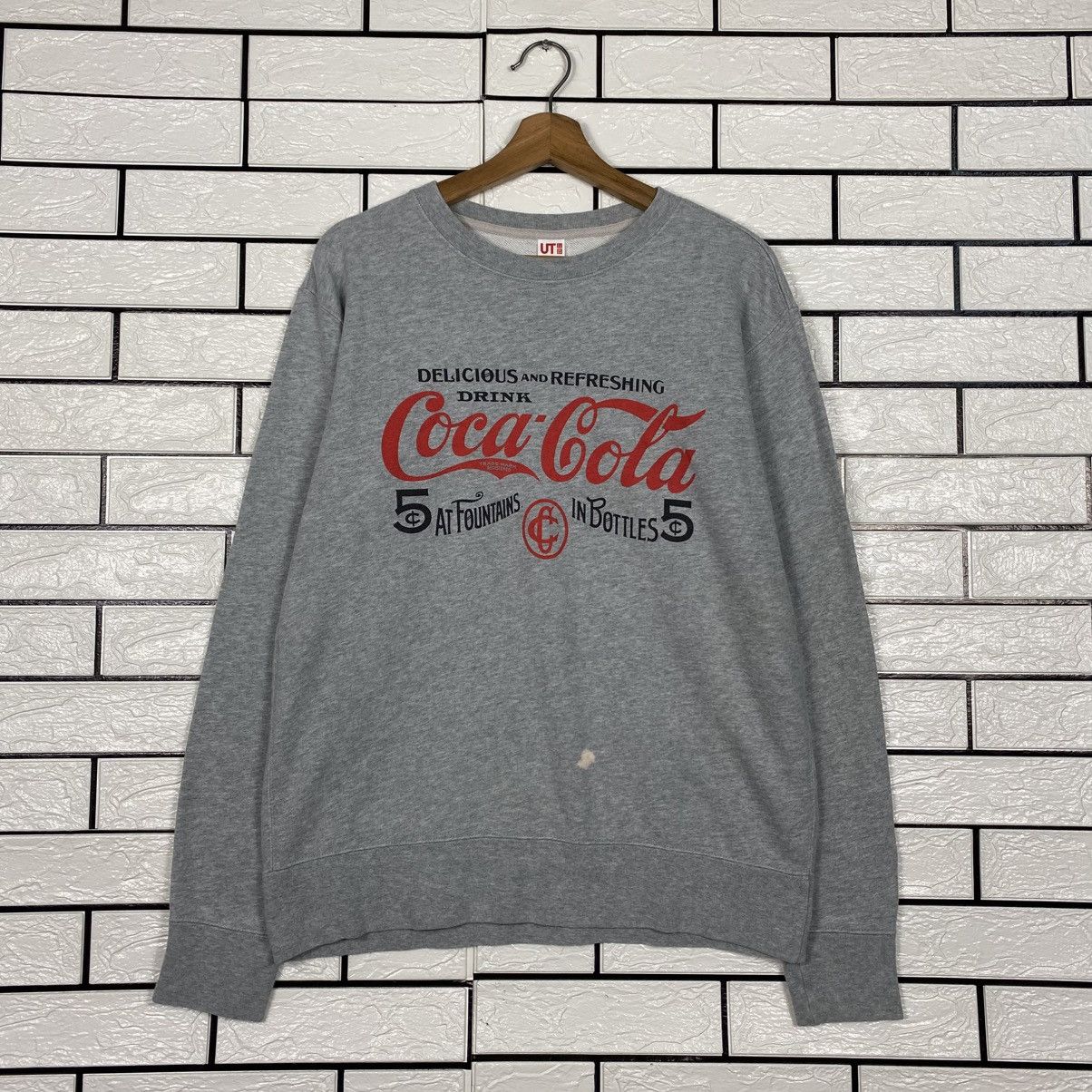 Japanese Brand Vintage Sweatshirt Coca Cola Big Logo Size US M / EU 48-50 / 2 - 2 Thumbnail