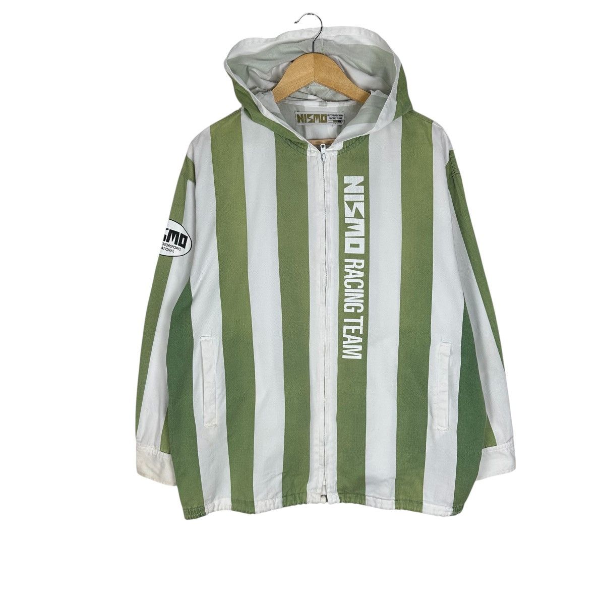 Nissan NISMO MOTORSPORTS RACING HOODIE STRIPED JACKET Size US M / EU 48-50 / 2 - 2 Thumbnail