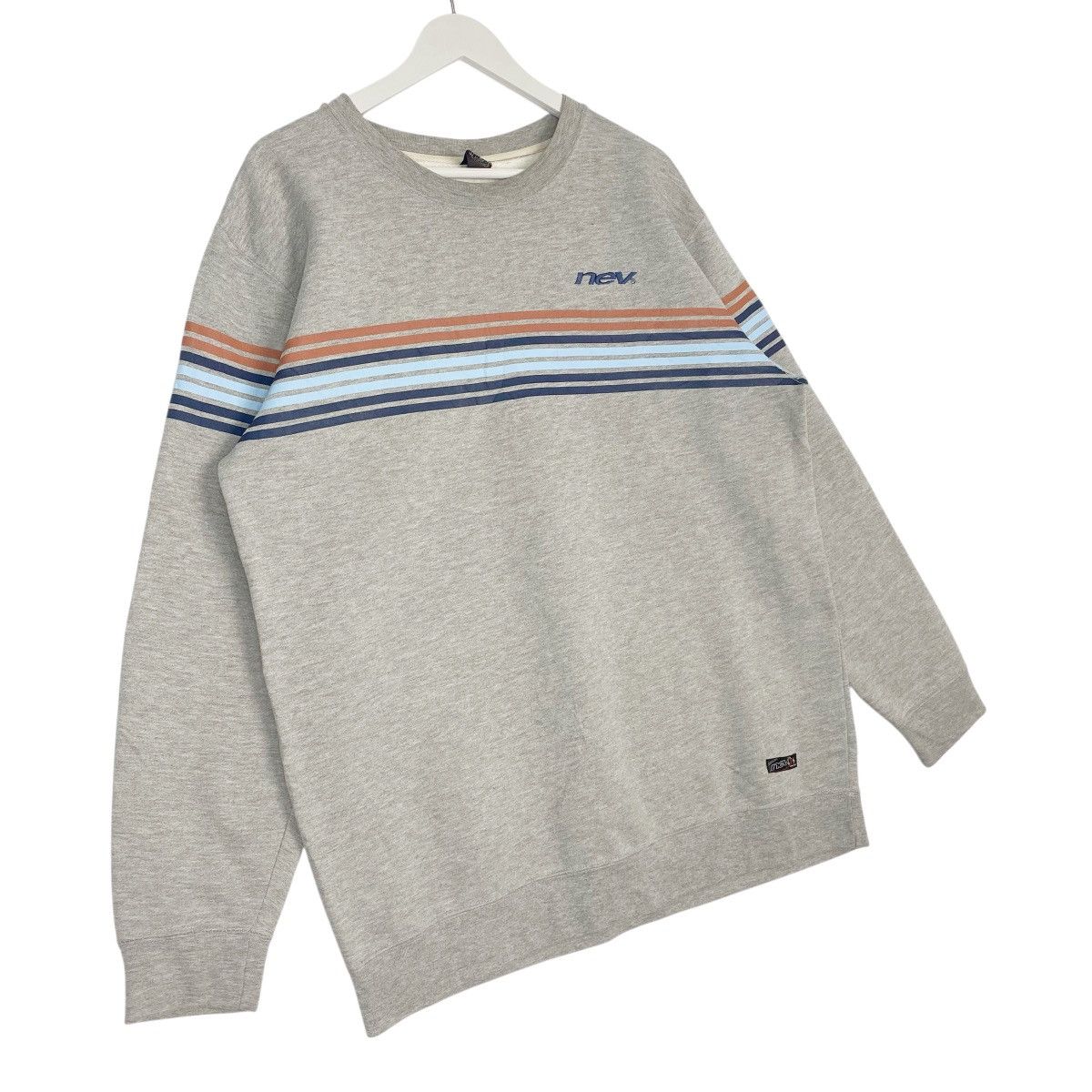 Other Vintage Nev Printed Crewneck Sweatshirt Gray Size 3L Size US L / EU 52-54 / 3 - 3 Thumbnail