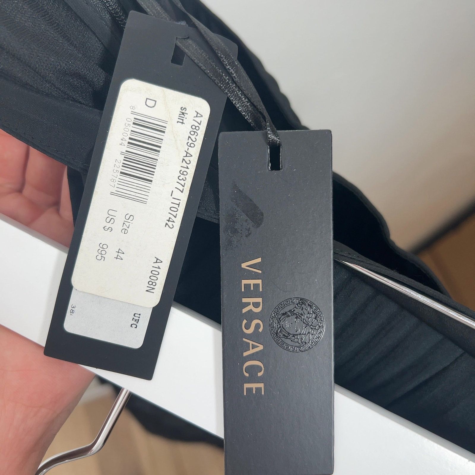 Versace Versace Pleated Skirt Size 42" / US 20 - 5 Thumbnail
