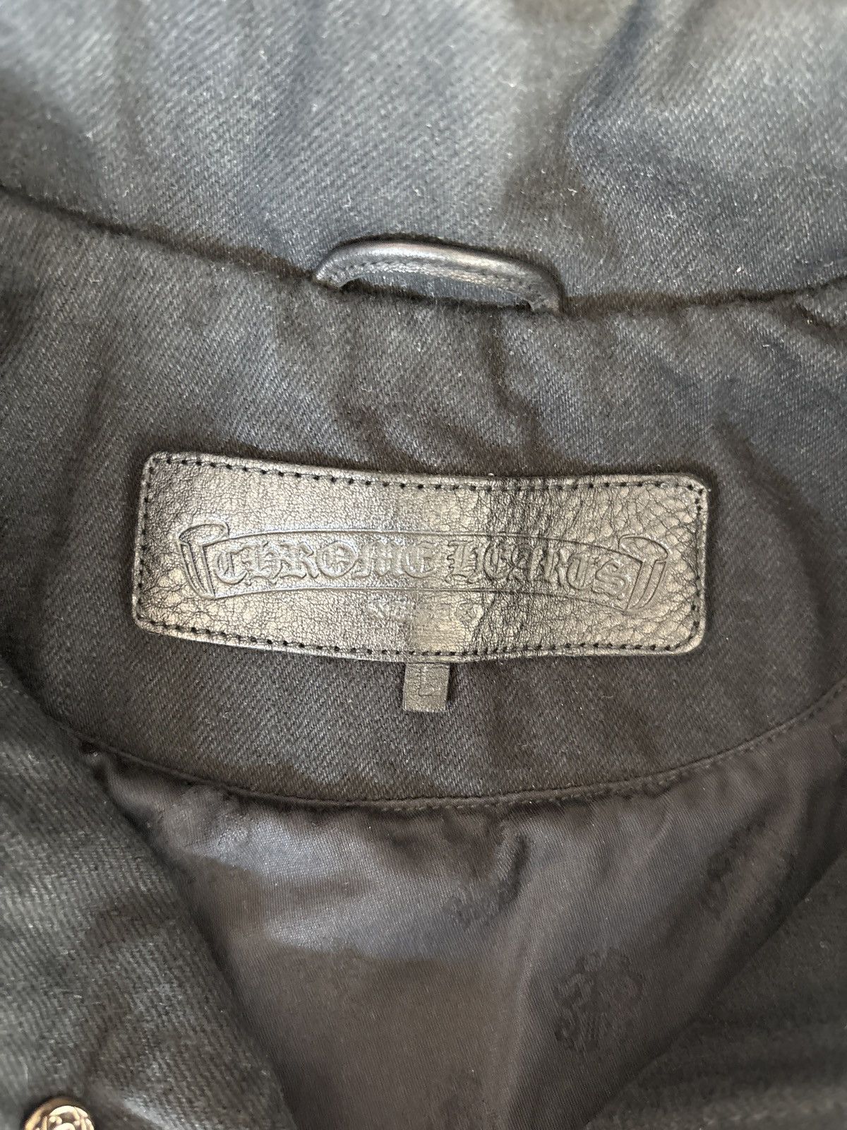Chrome Hearts Chrome Hearts Denim Jacket Size US L / EU 52-54 / 3 - 8 Thumbnail