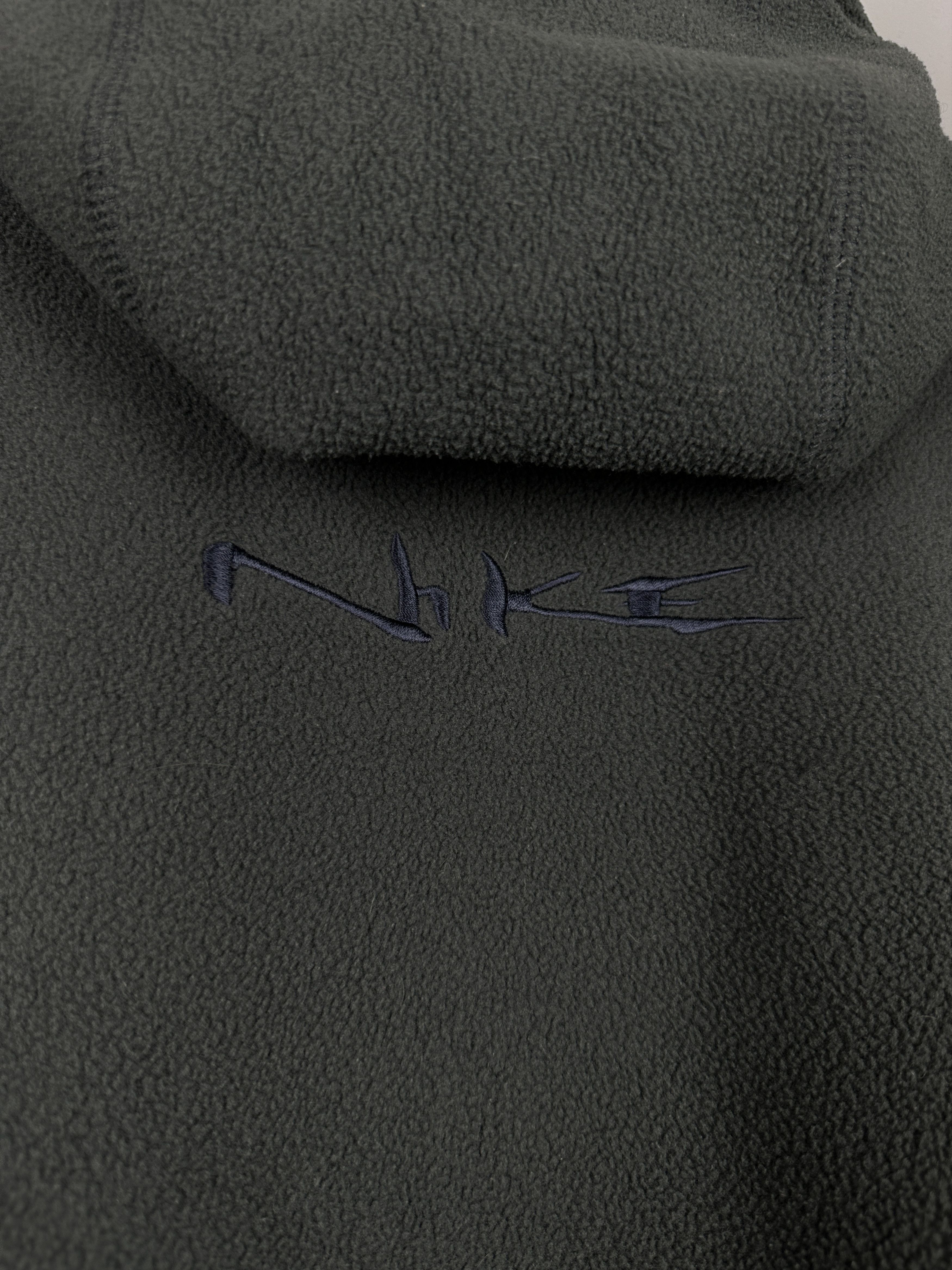 Nike 90s Vintage Nike Fleece Ninja 1/4 Zip Logo Hoodie Polar ACG Size US M / EU 48-50 / 2 - 3 Thumbnail