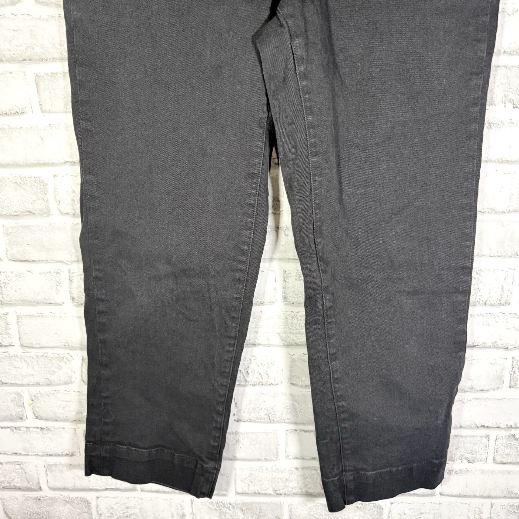 Everlane EVERLANE Black Organic Cotton Ankle Jeans Womens Size 4 26" Casual Size 27" / US 4 / IT 40 - 3 Thumbnail