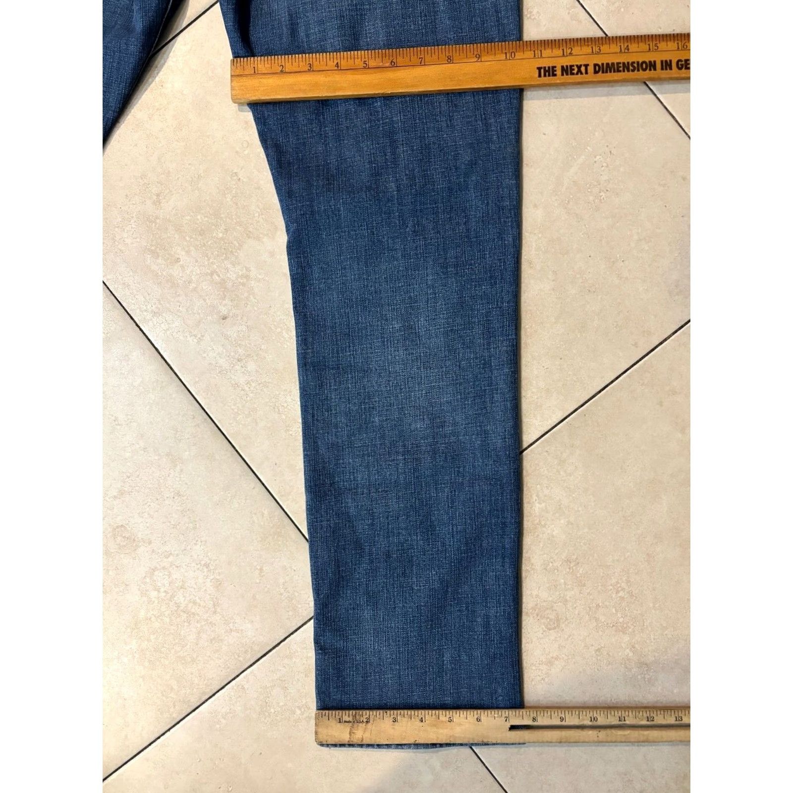 Lucky Brand Lucky Brand 410 Jeans Slim Straight Men's 31x30 Denim Blue 5-Pocket Regular Fit Comfort Stretch Slimming Vintage: No Size US 31 - 8 Thumbnail