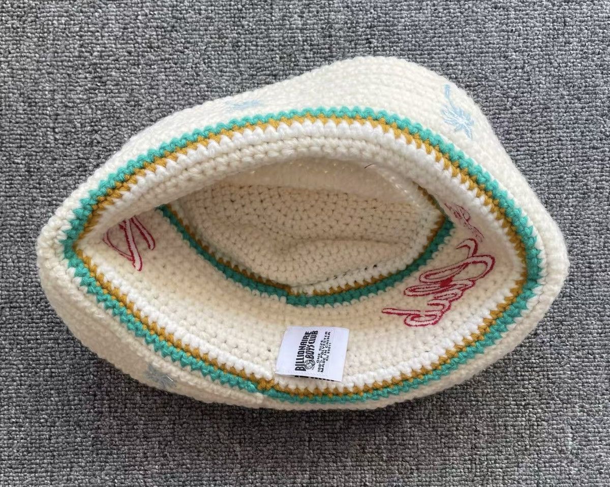 Billionaire Boys Club BBC ICECREAM Fully Embroidered Knitted Bucket Hat Size ONE SIZE - 4 Thumbnail