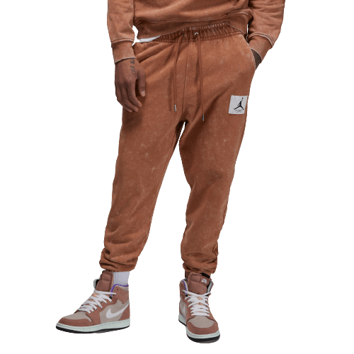 Jordan Brand Nike Air Jordan Sweatpants Brown Clay Standard Fit Cotton Size US 30 / EU 46 - 11 Thumbnail