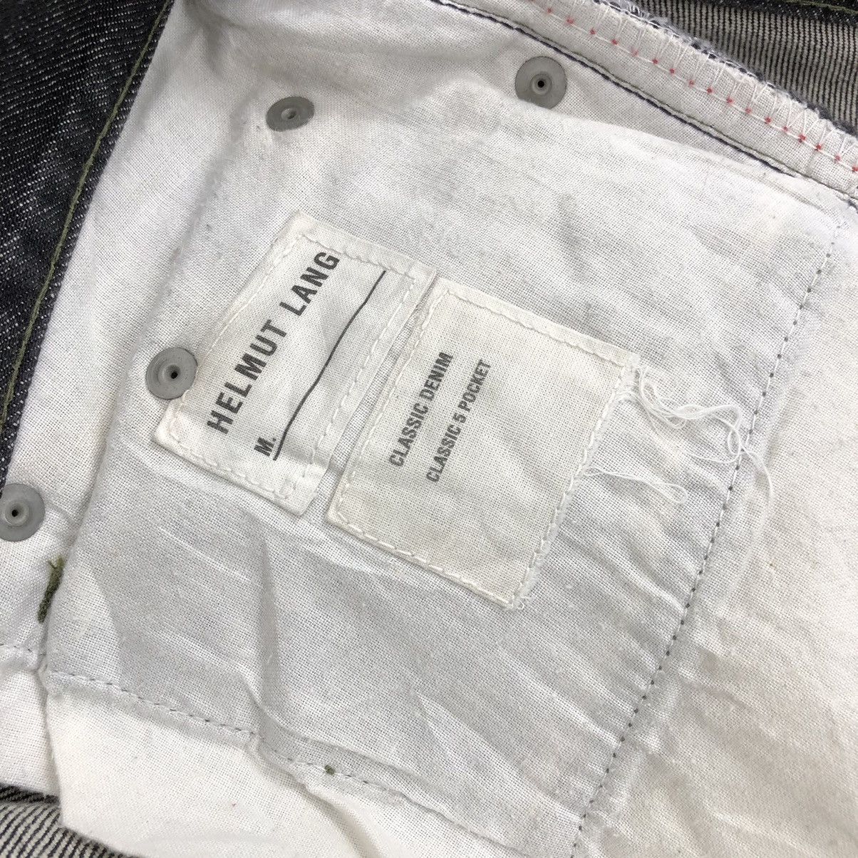 Helmut Lang Vintage Helmut Lang Classic 5 Pocket Jeans Pants Size US 31 - 7 Thumbnail